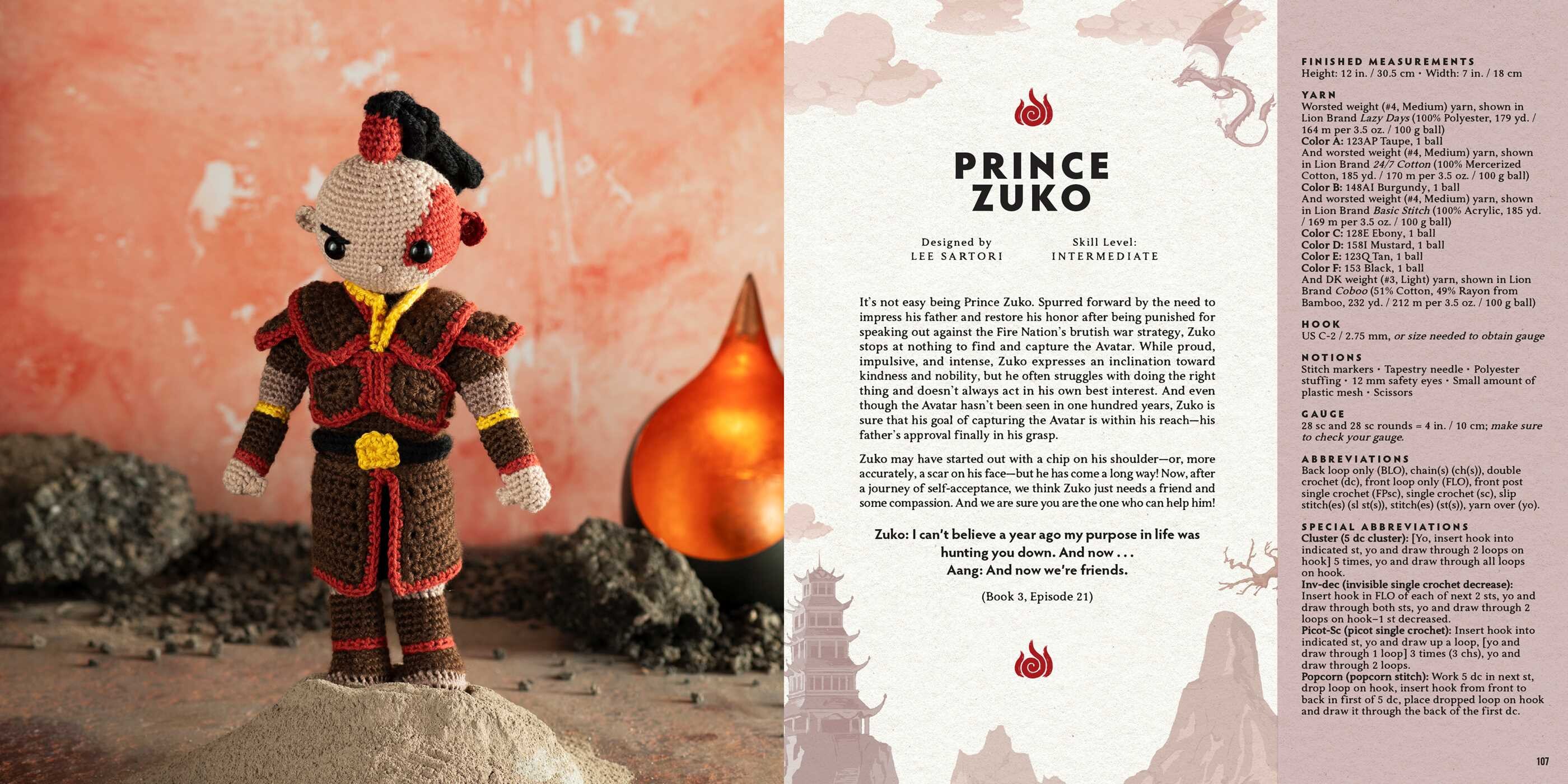 Avatar: The Last Airbender: The Official Book of Amigurumi