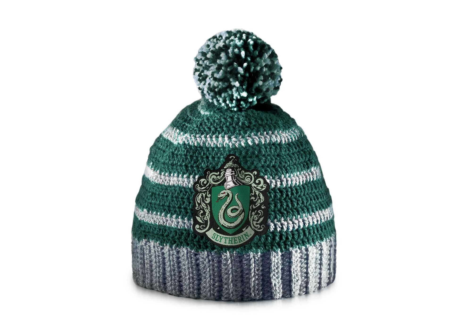 Harry Potter: Slytherin Pom-Pom Beanie Crochet Kit