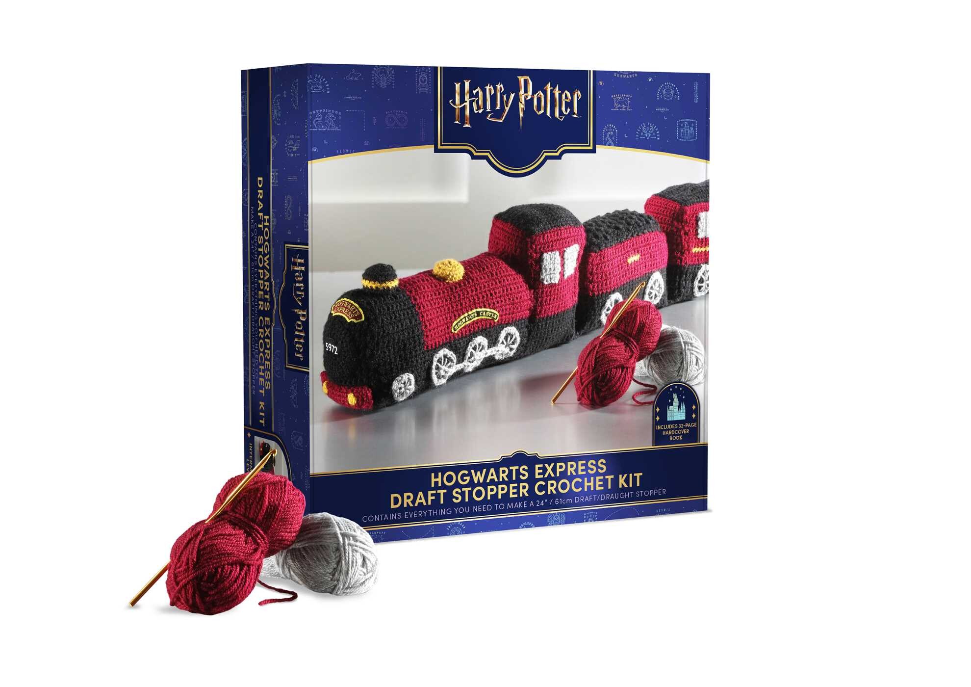Harry Potter: Hogwarts Express Draft Stopper Crochet Kit