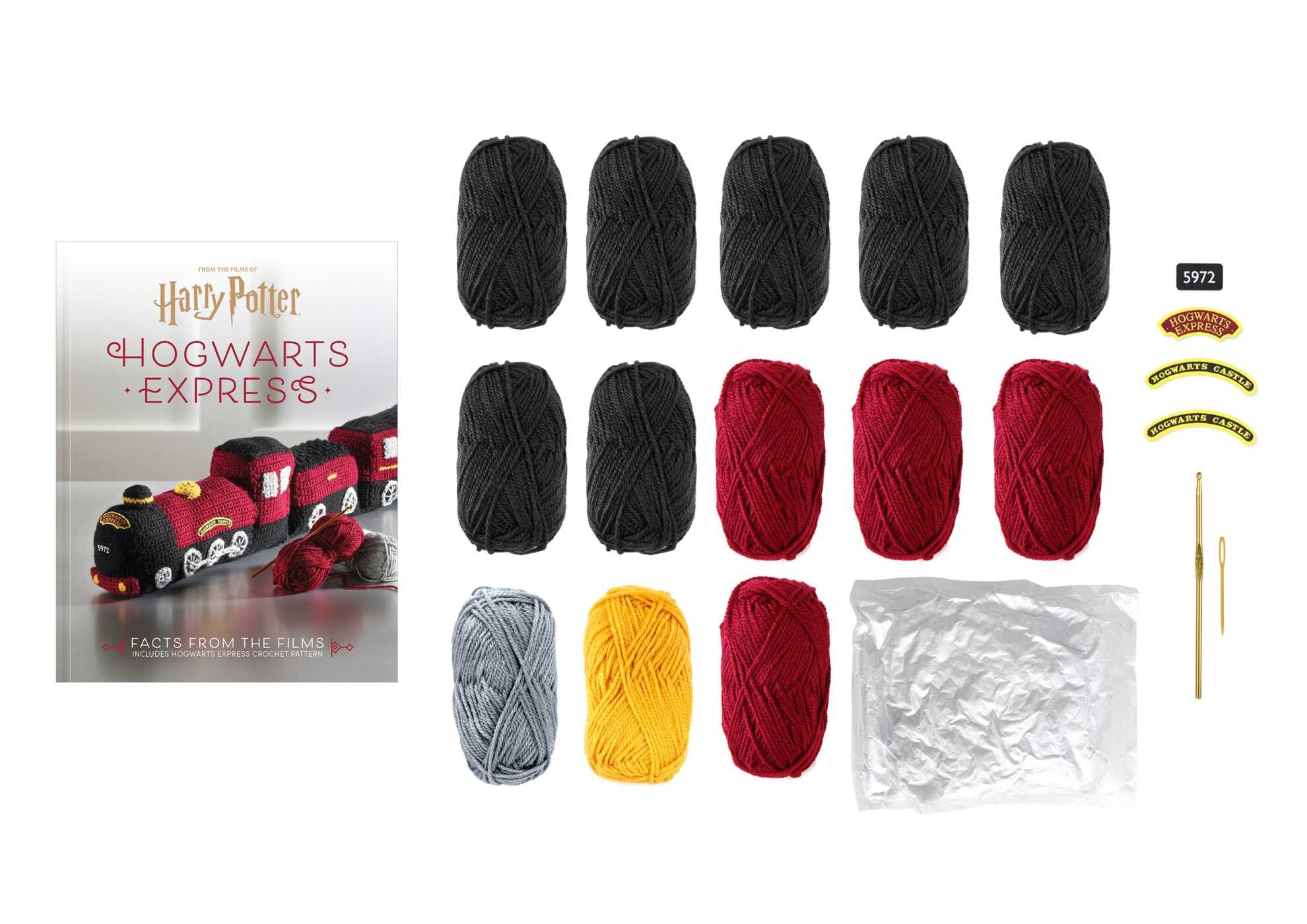 Harry Potter: Hogwarts Express Draft Stopper Crochet Kit
