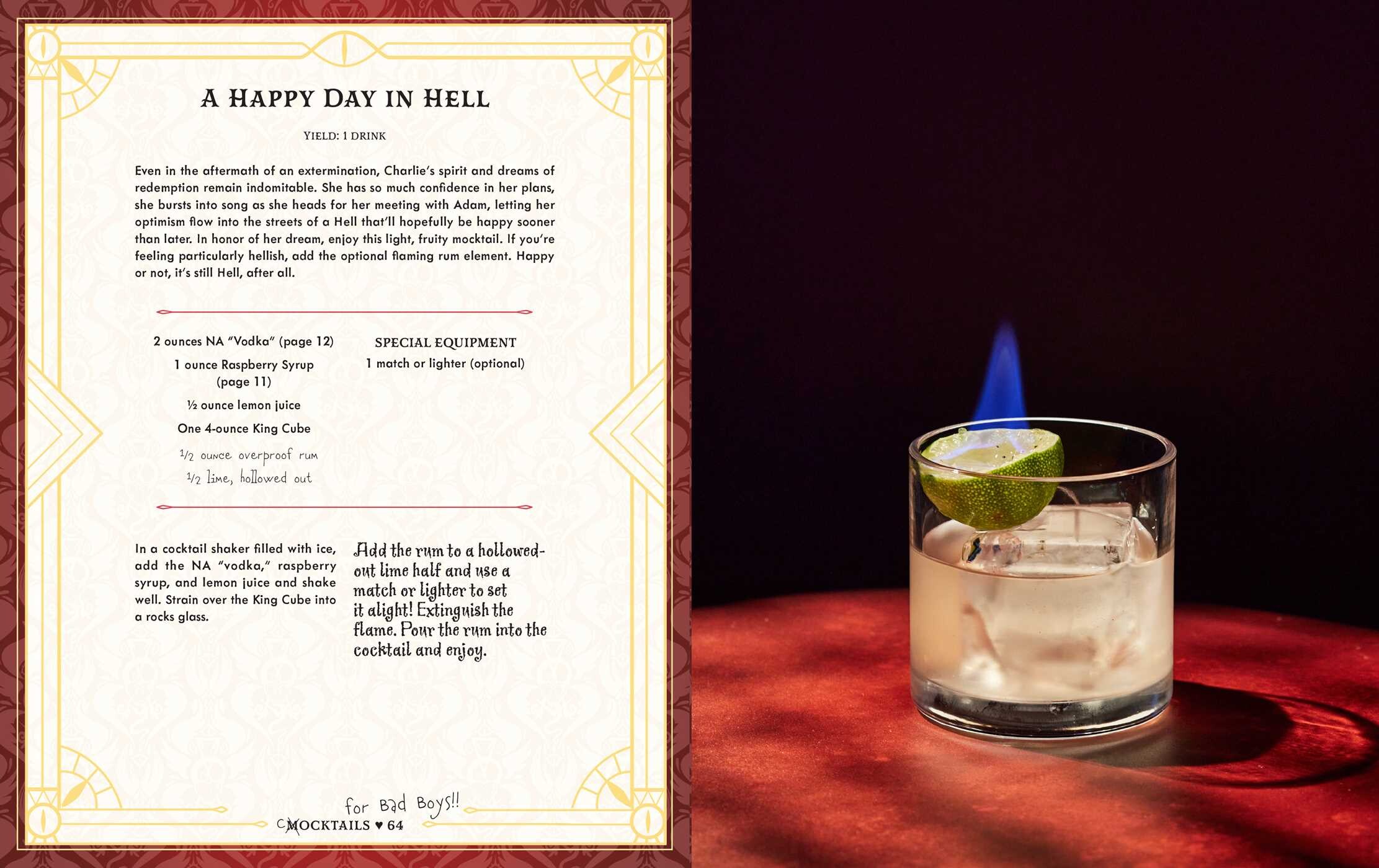 Hazbin Hotel Bar Book