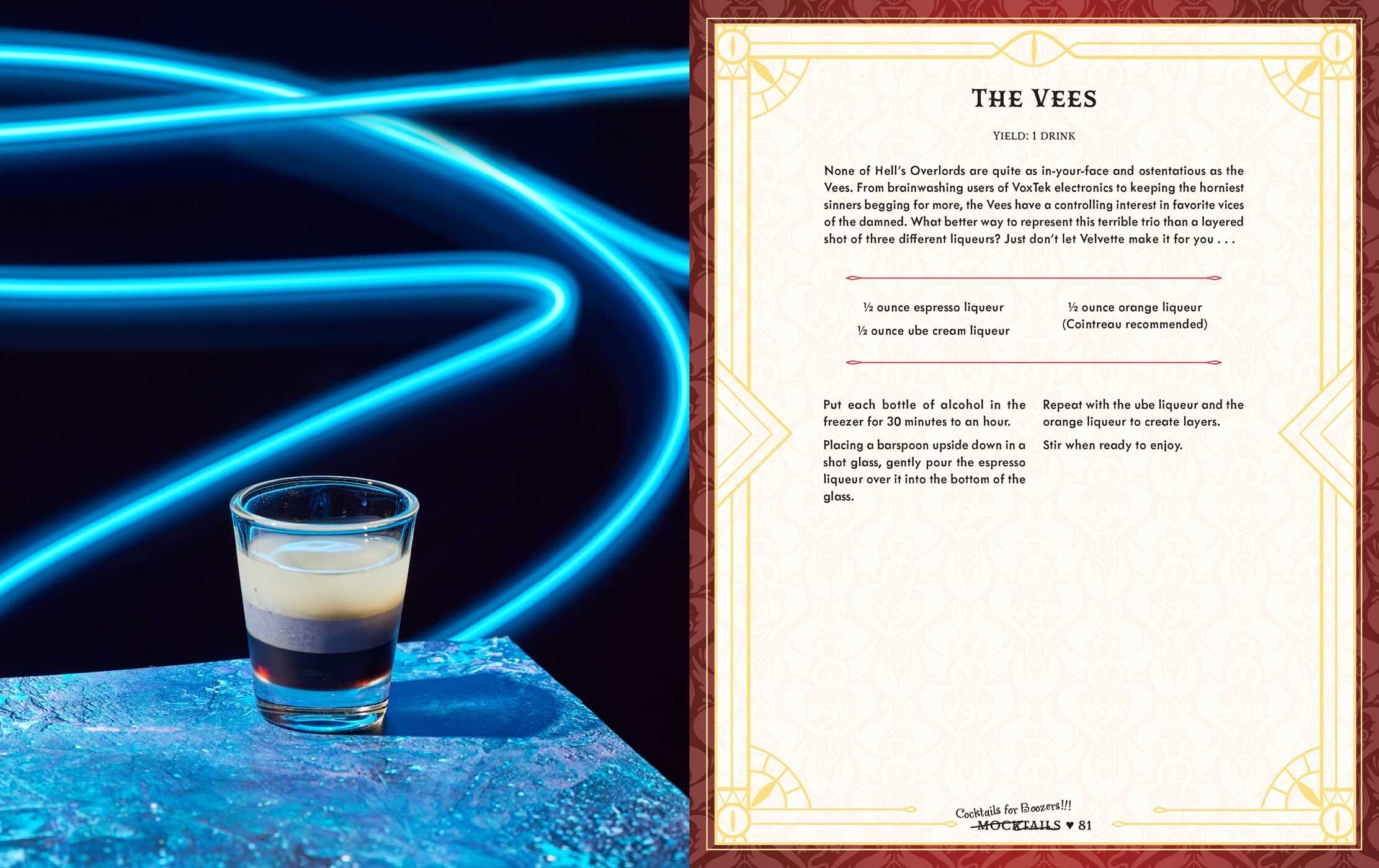 Hazbin Hotel Bar Book