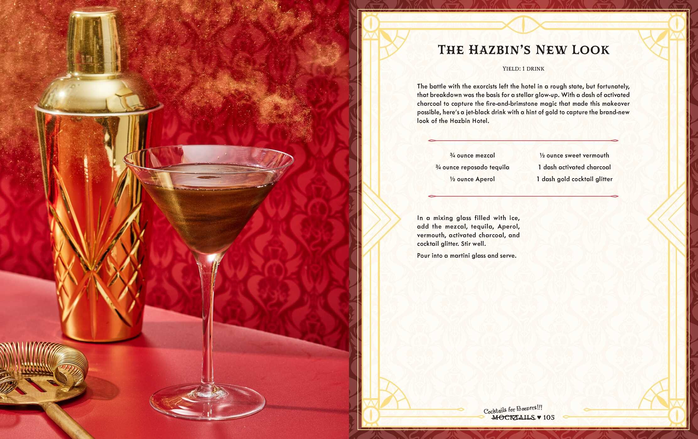 Hazbin Hotel Bar Book
