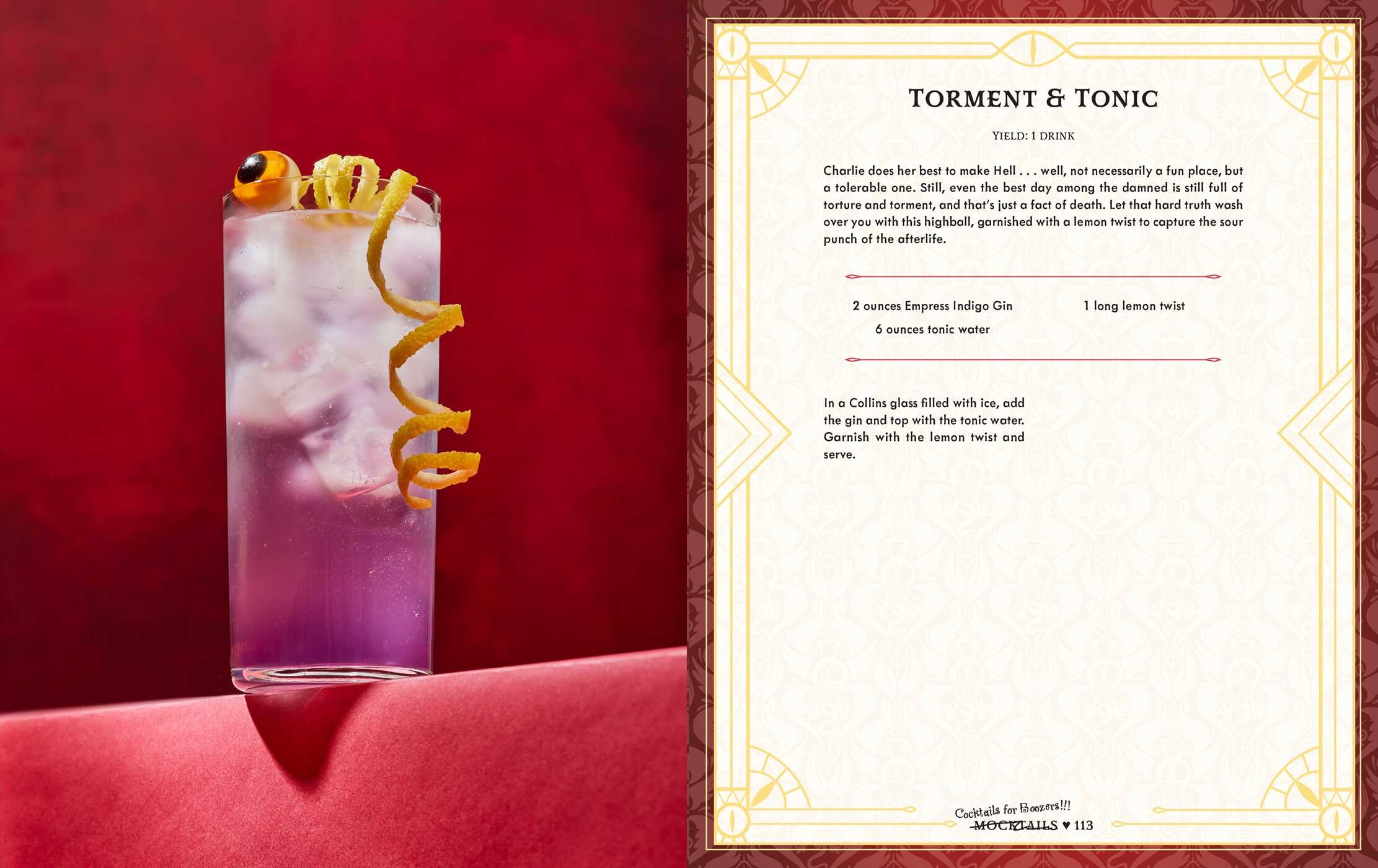 Hazbin Hotel Bar Book