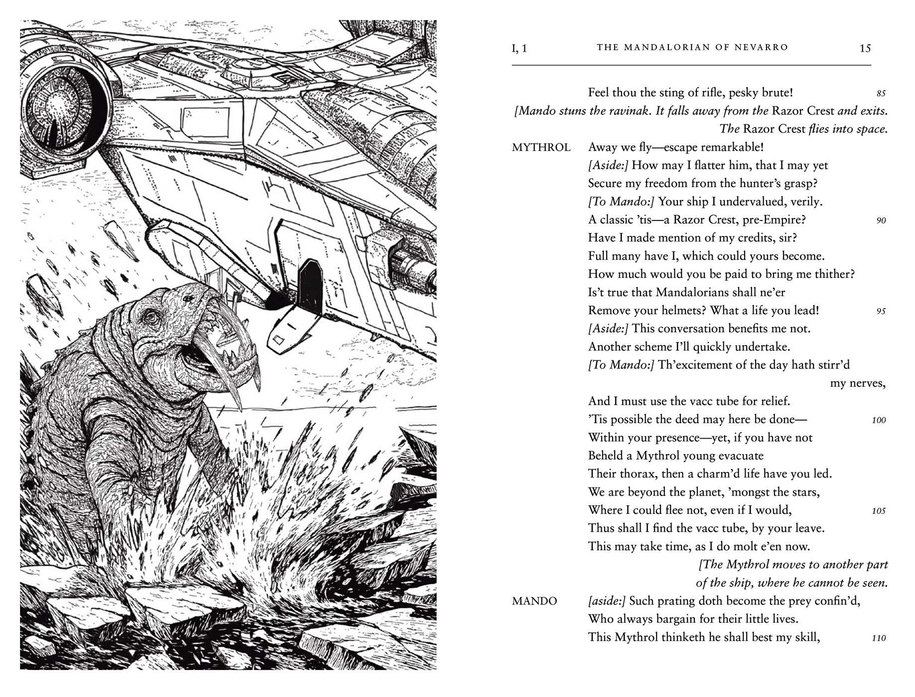 William Shakespeare's Star Wars: The Mandalorian of Nevarro