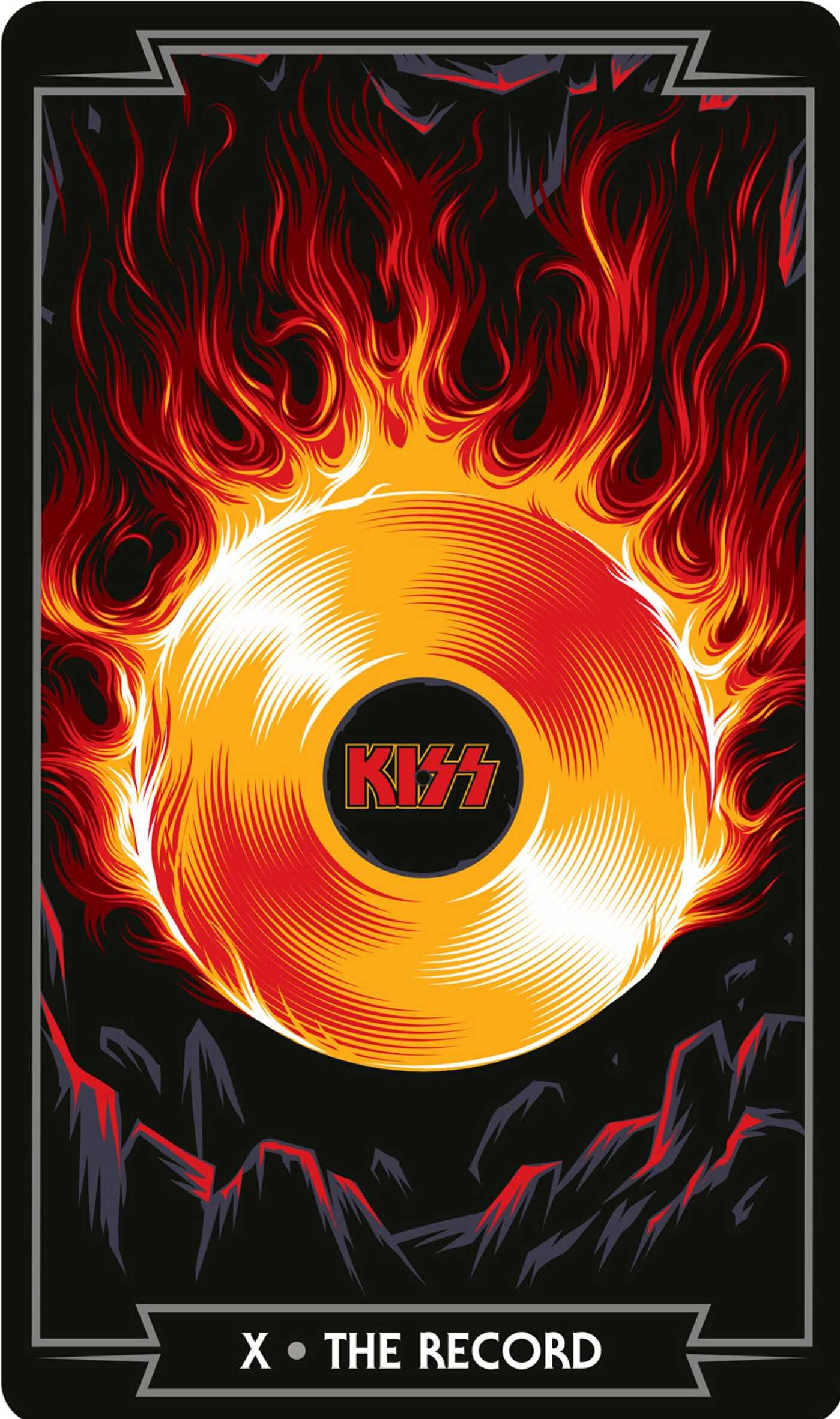 Official KISS Tarot Deck and Guidebook