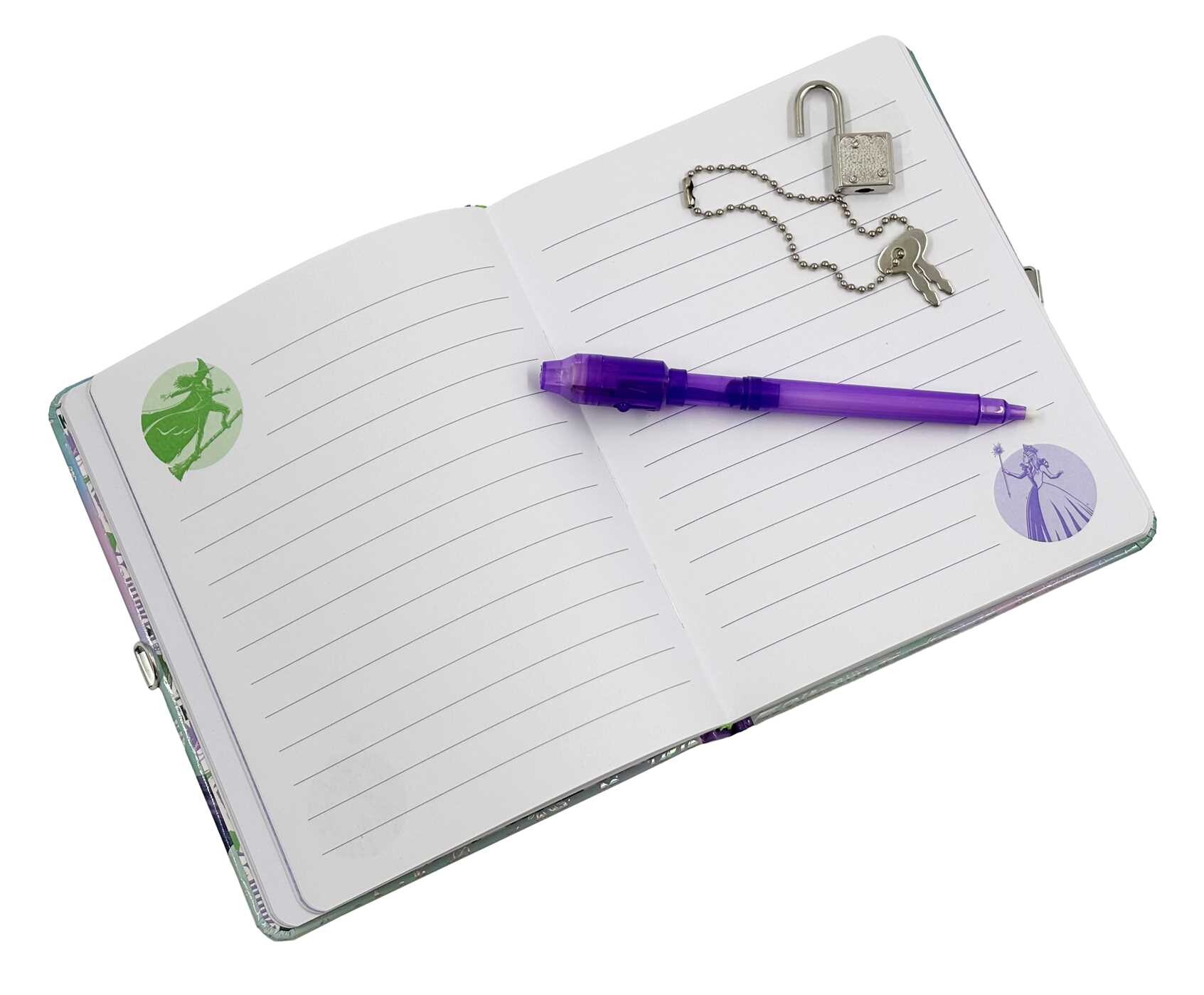 Wicked: Friends For Good Lock & Key Diary