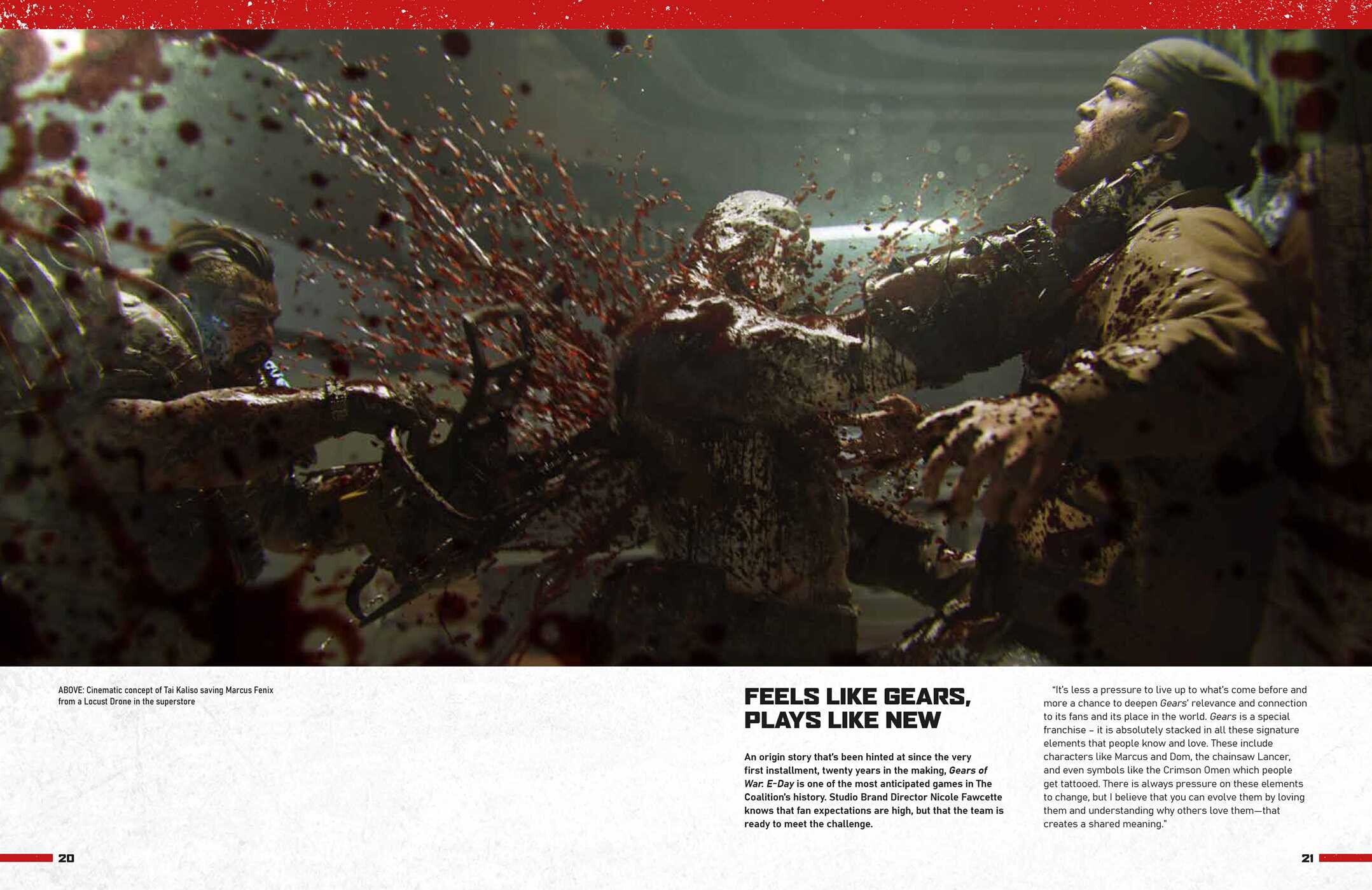 Art and Making of Gears of War: E-Day