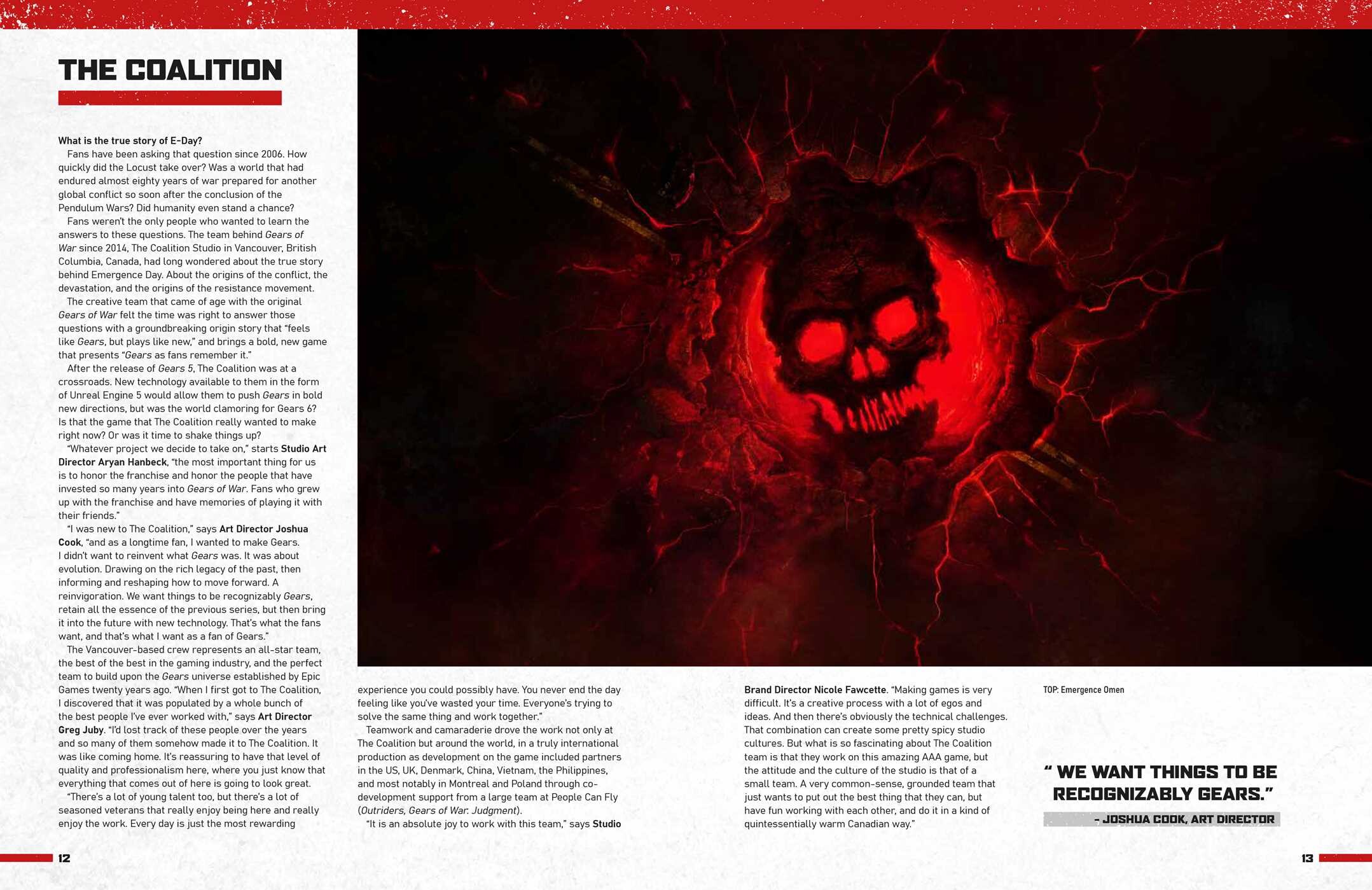Art and Making of Gears of War: E-Day