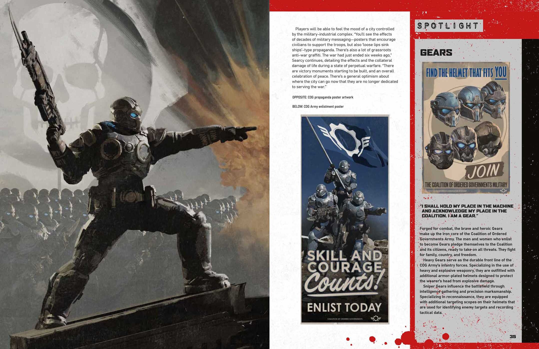 Art and Making of Gears of War: E-Day