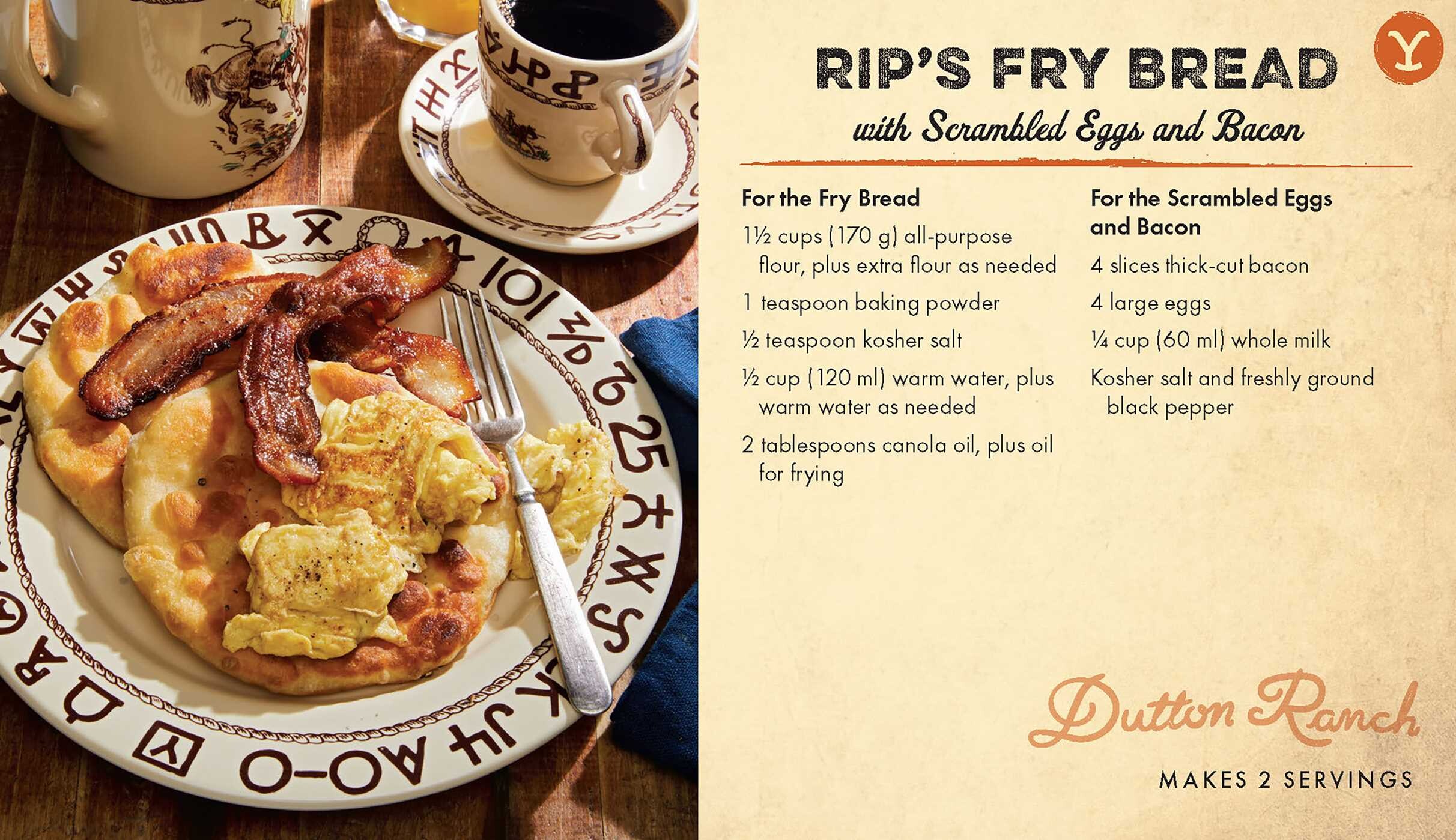 Yellowstone: The Official Dutton Ranch Recipe Cards