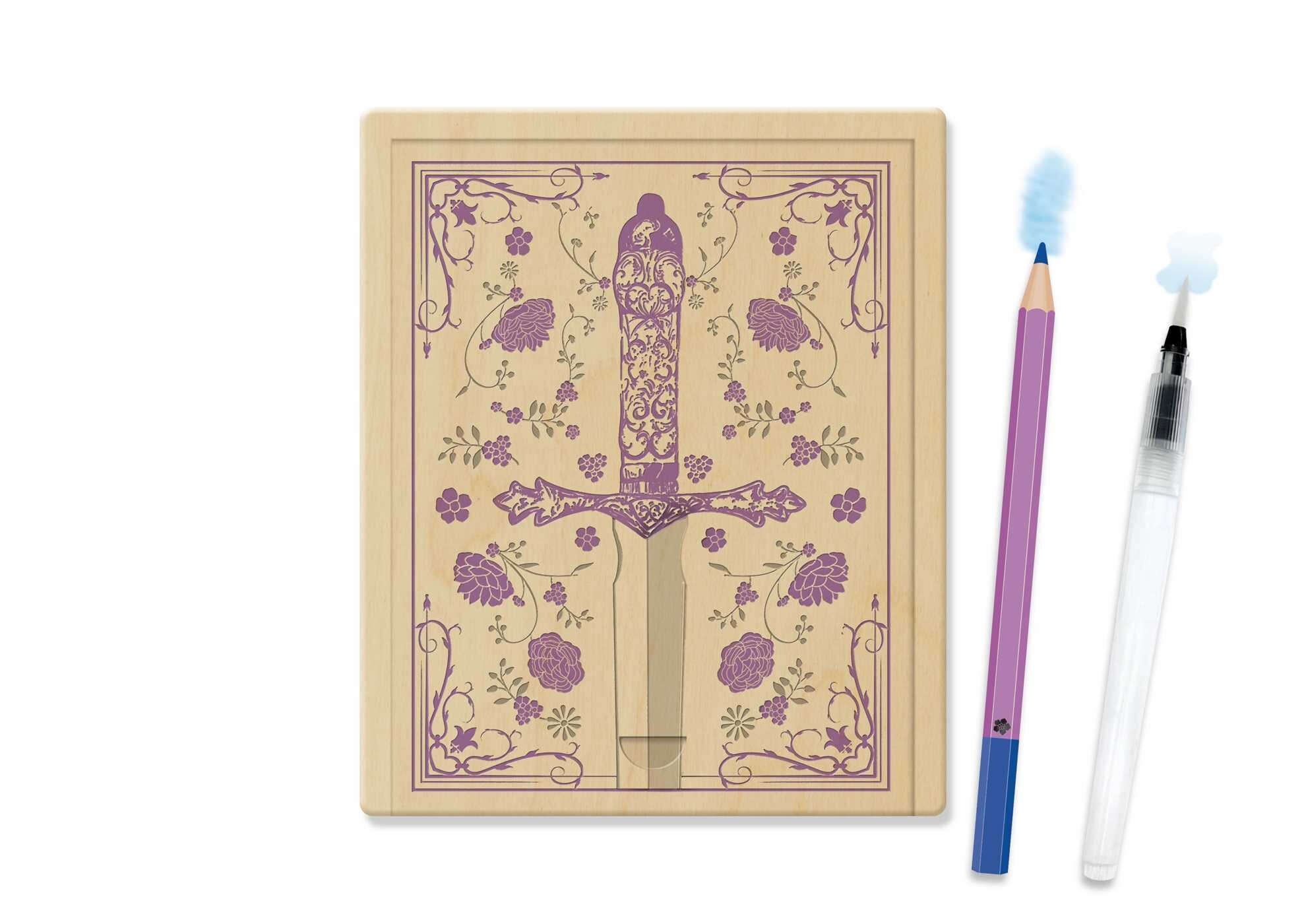 Lauren Roberts: Powerless Watercolor Pencils and Postcards Set