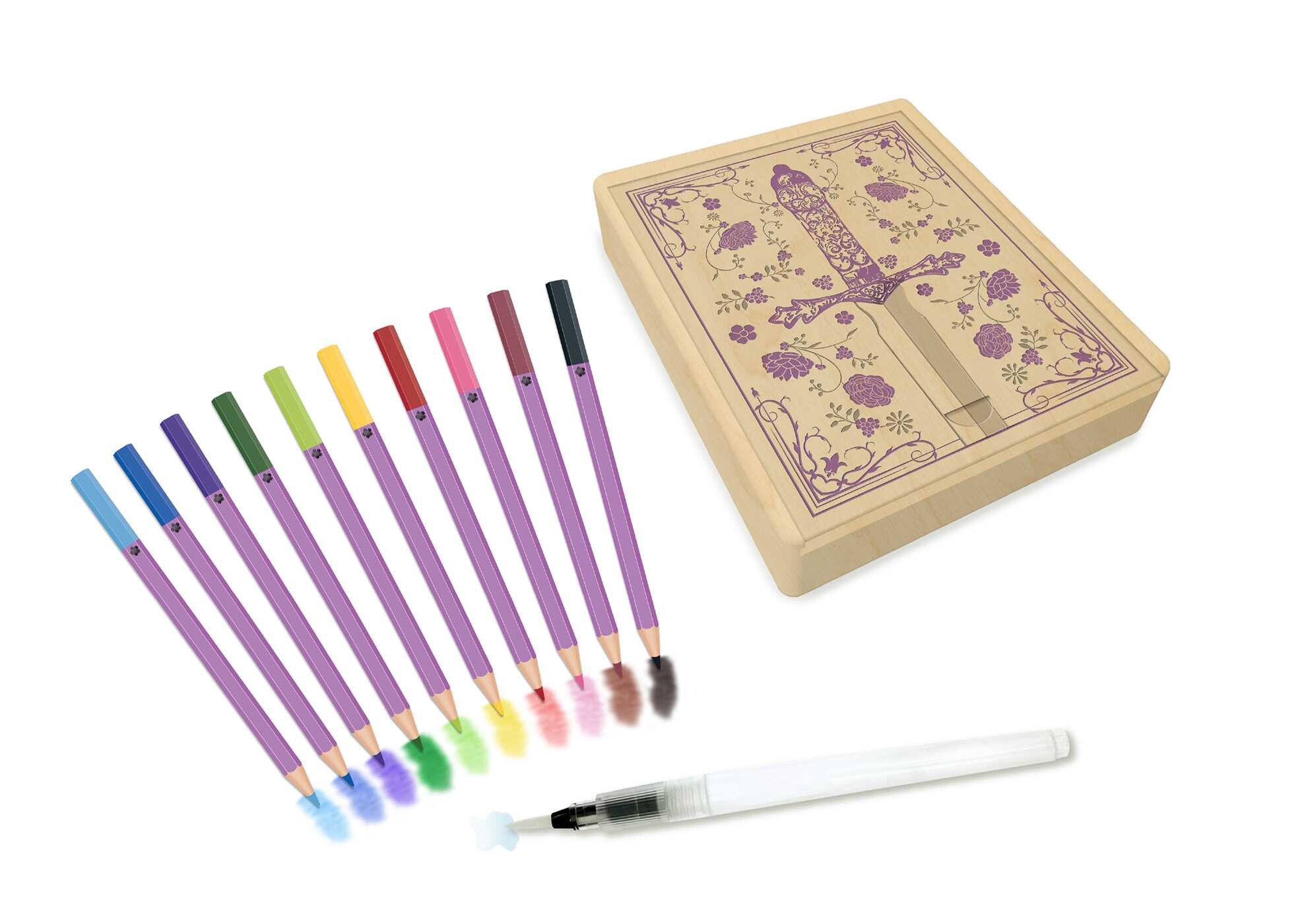 Lauren Roberts: Powerless Watercolor Pencils and Postcards Set