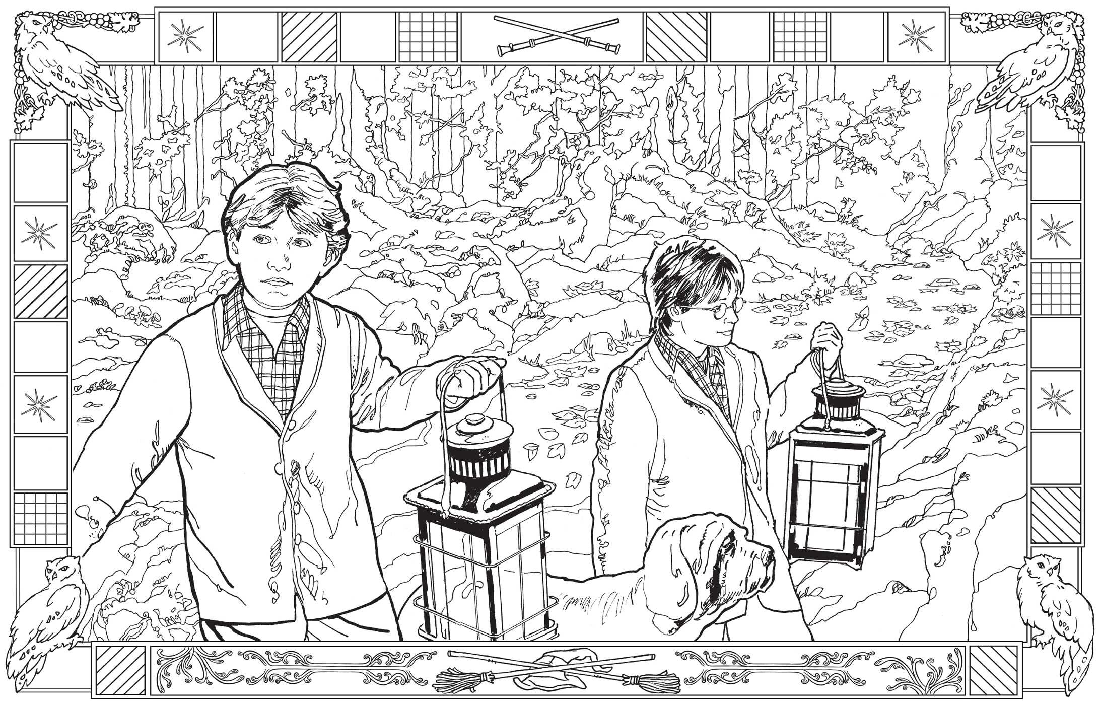 Harry Potter Coloring Book
