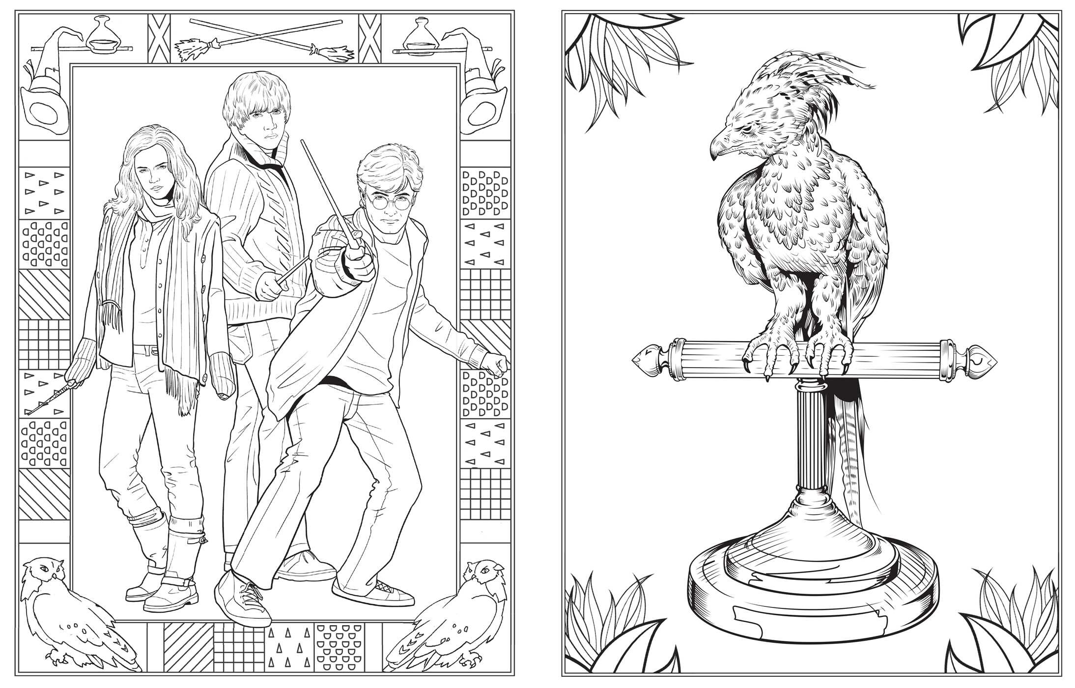 Harry Potter Coloring Book