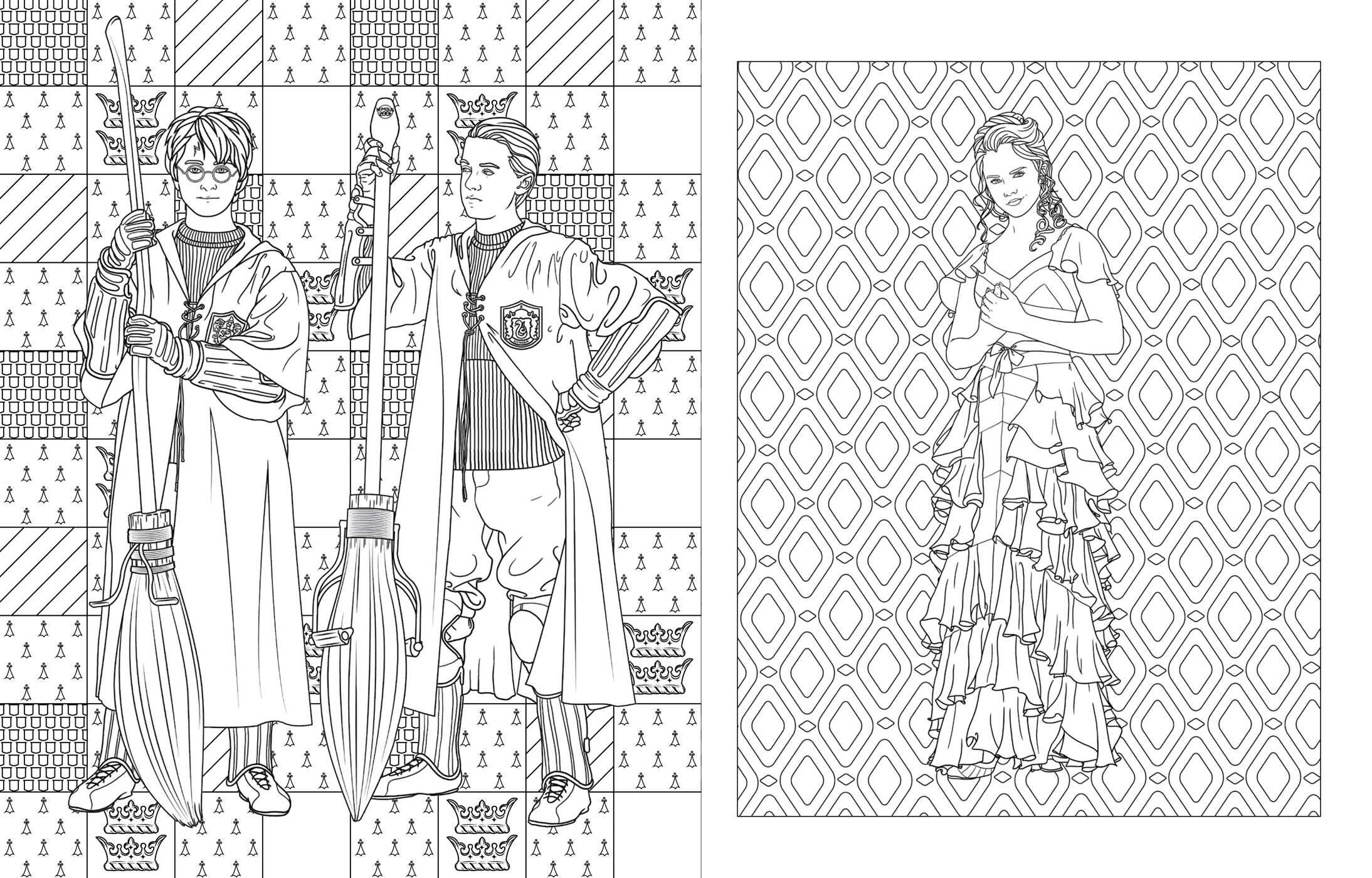 Harry Potter: Magical Artifacts Coloring Book