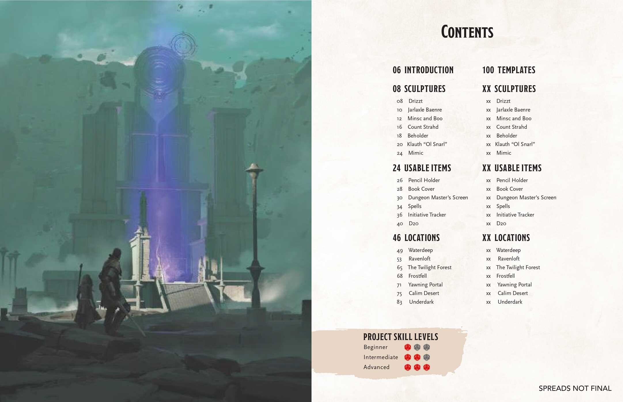 Dungeons & Dragons: The Official Book of Paper Crafts