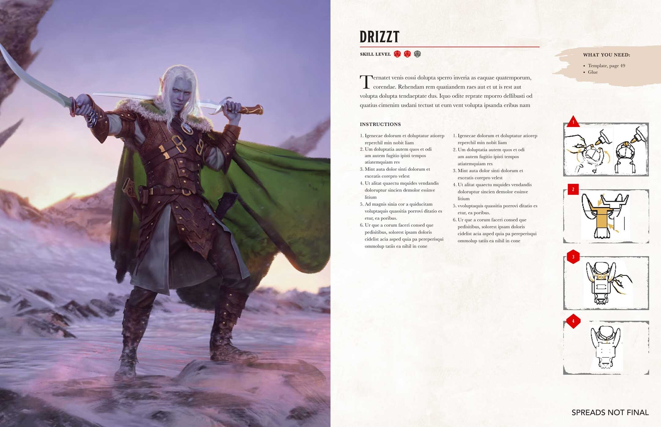 Dungeons & Dragons: The Official Book of Paper Crafts