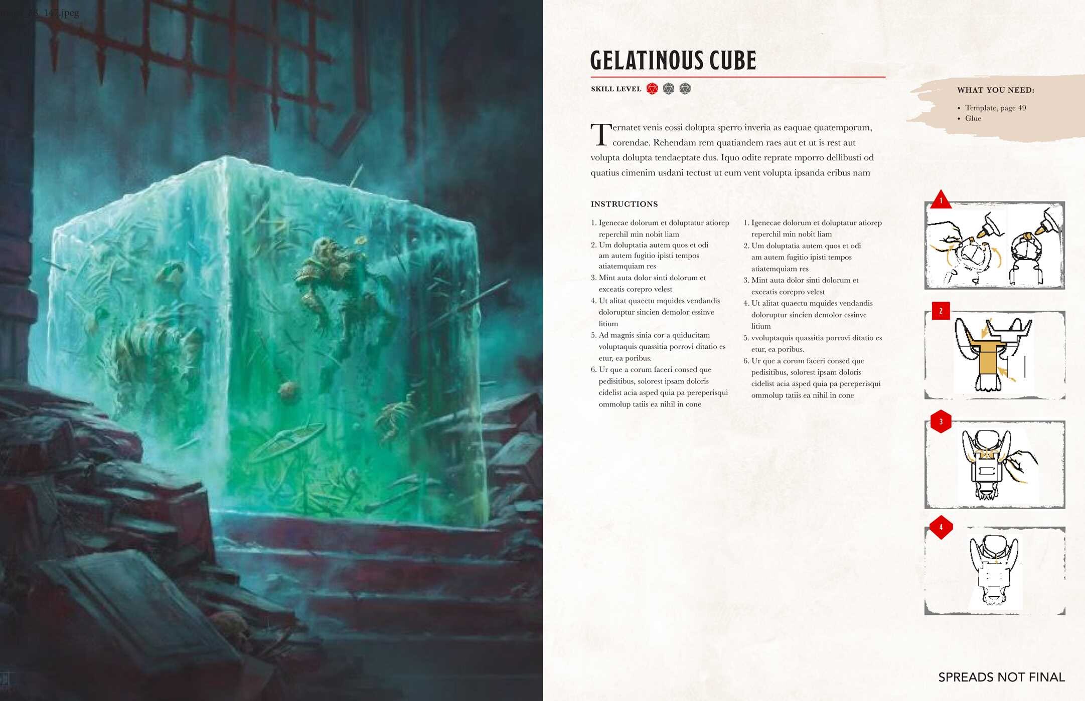 Dungeons & Dragons: The Official Book of Paper Crafts
