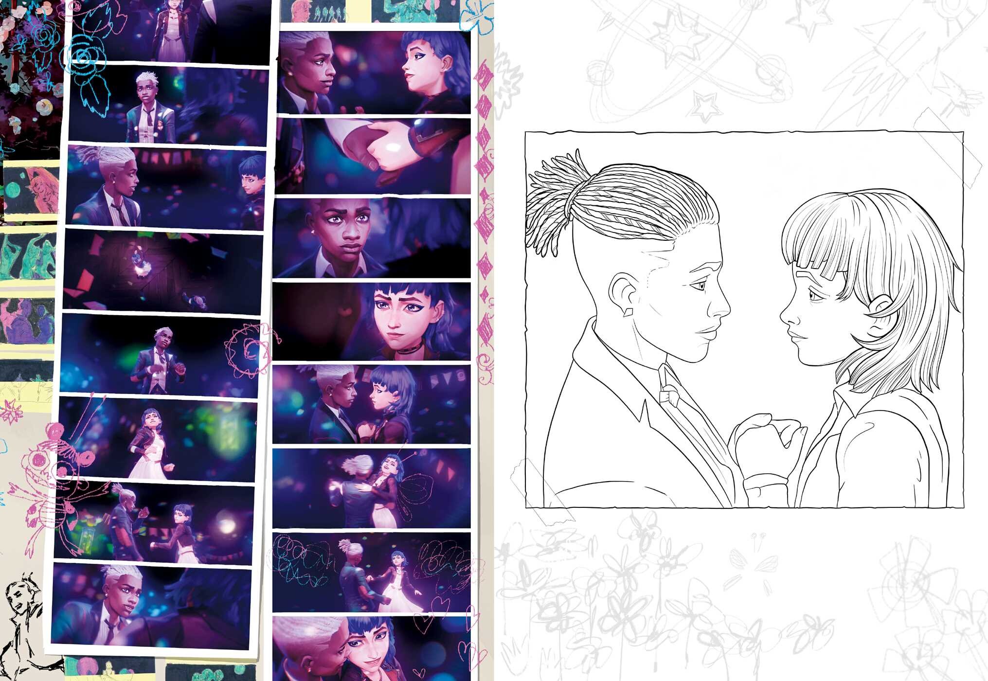 Arcane: The Official Coloring Book