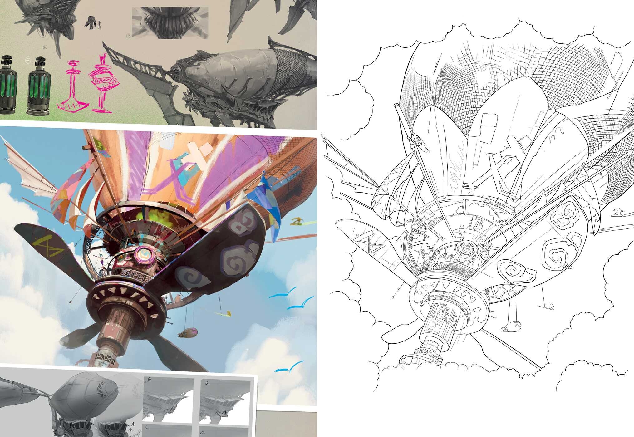 Arcane: The Official Coloring Book