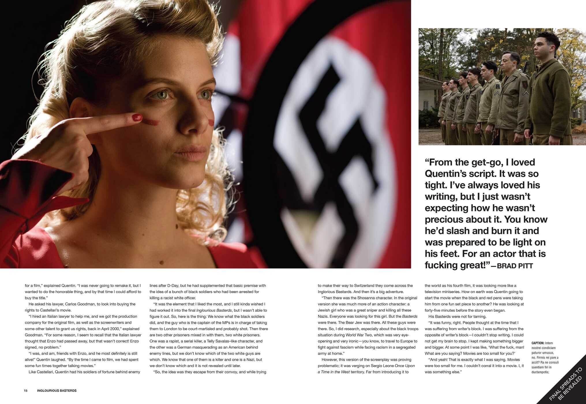 The Making of Quentin Tarantino's Inglourious Basterds