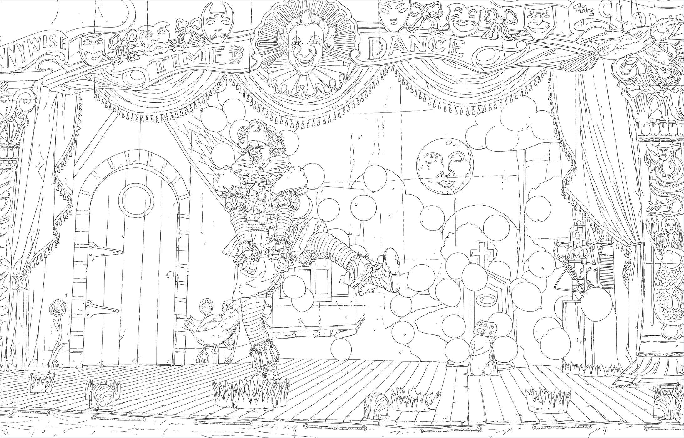 IT: Welcome to Derry: The Official Coloring Book