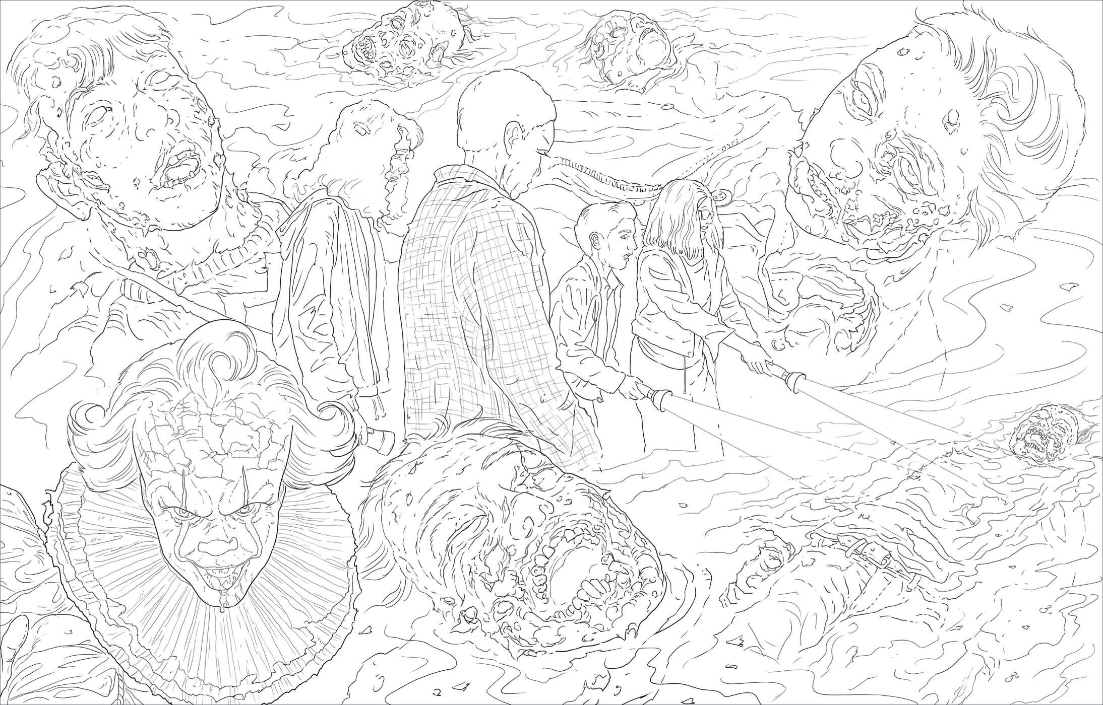 IT: Welcome to Derry: The Official Coloring Book
