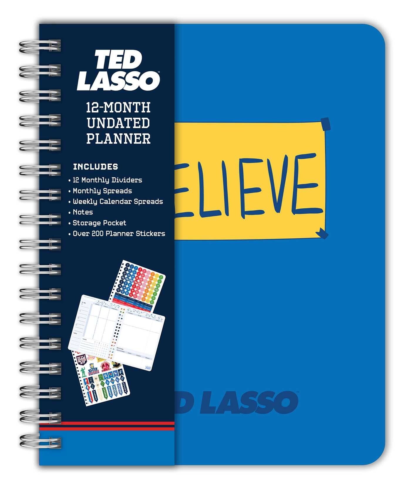Ted Lasso: Believe 12-Month Undated Planner