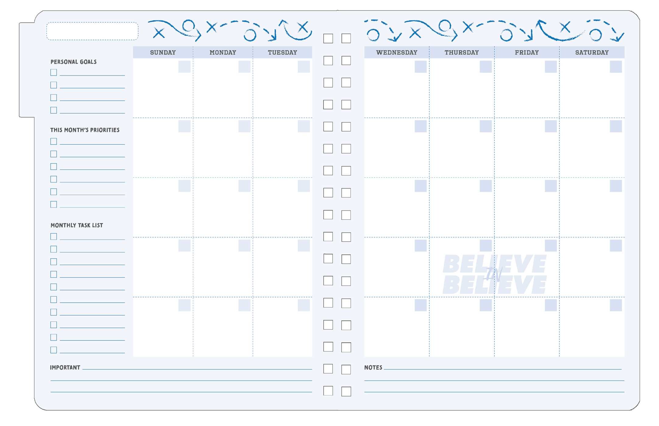 Ted Lasso: Believe 12-Month Undated Planner