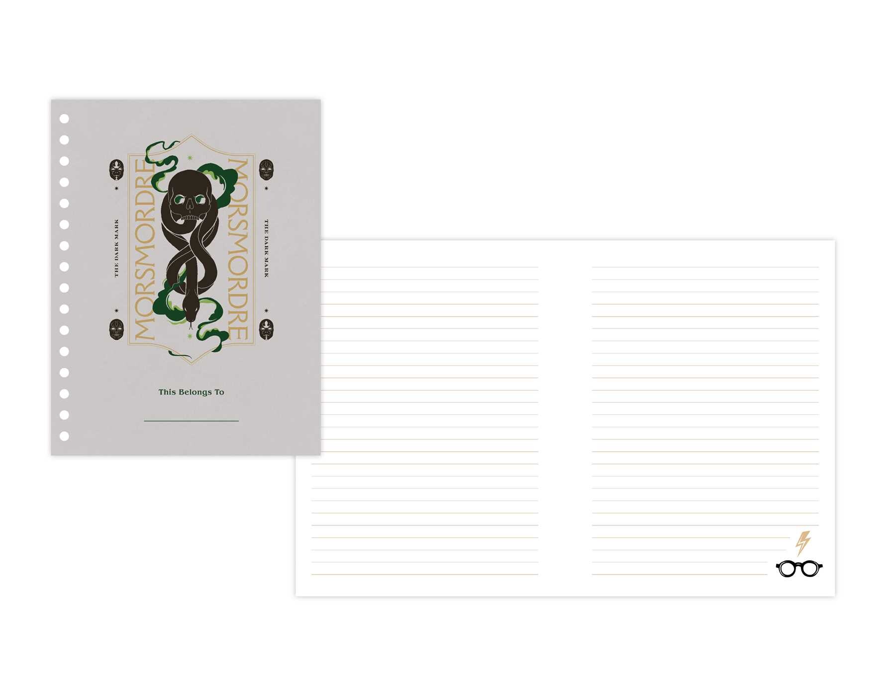 Harry Potter: Horcruxes Spiral Notebook