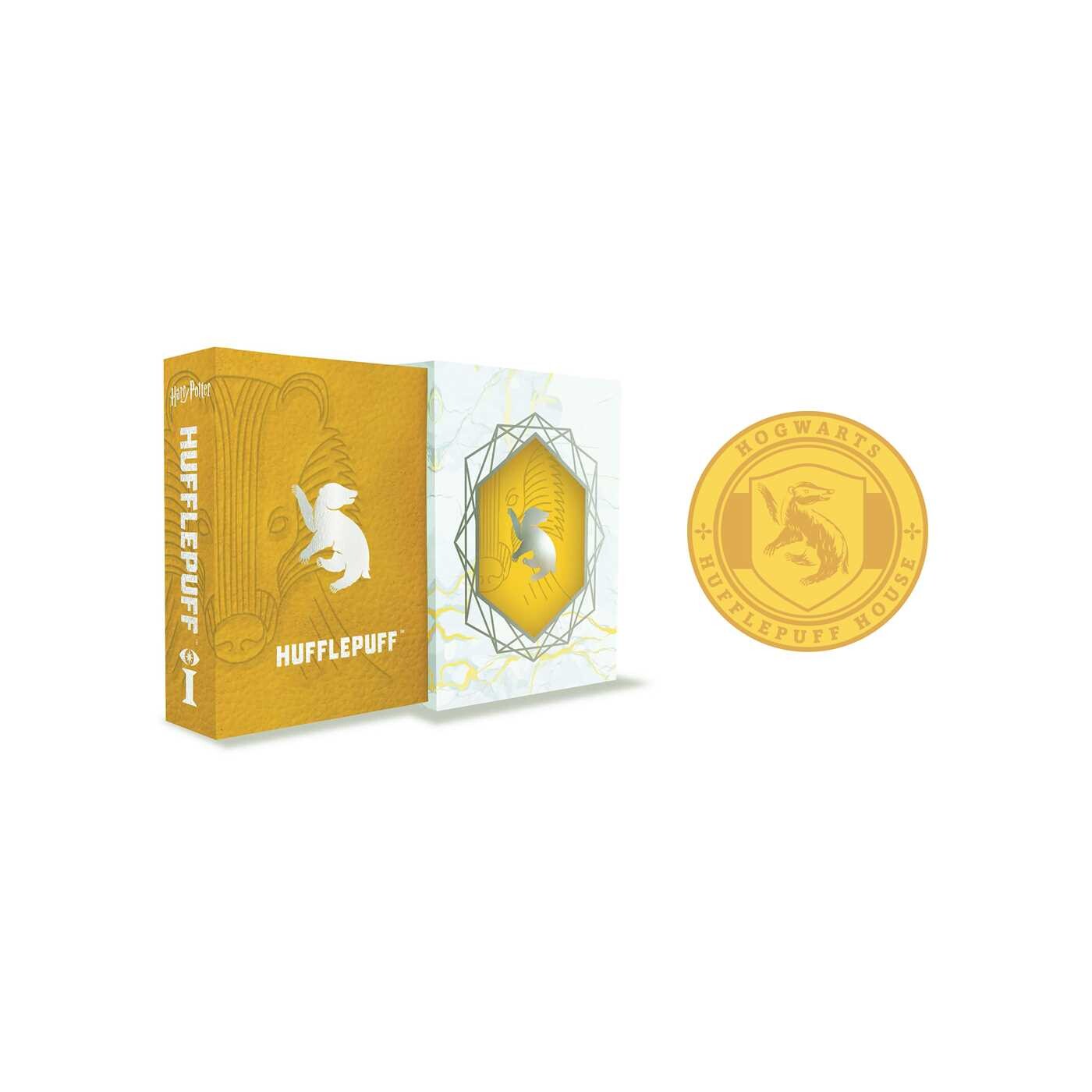 Harry Potter: Hufflepuff Tiny Book and Pin Set
