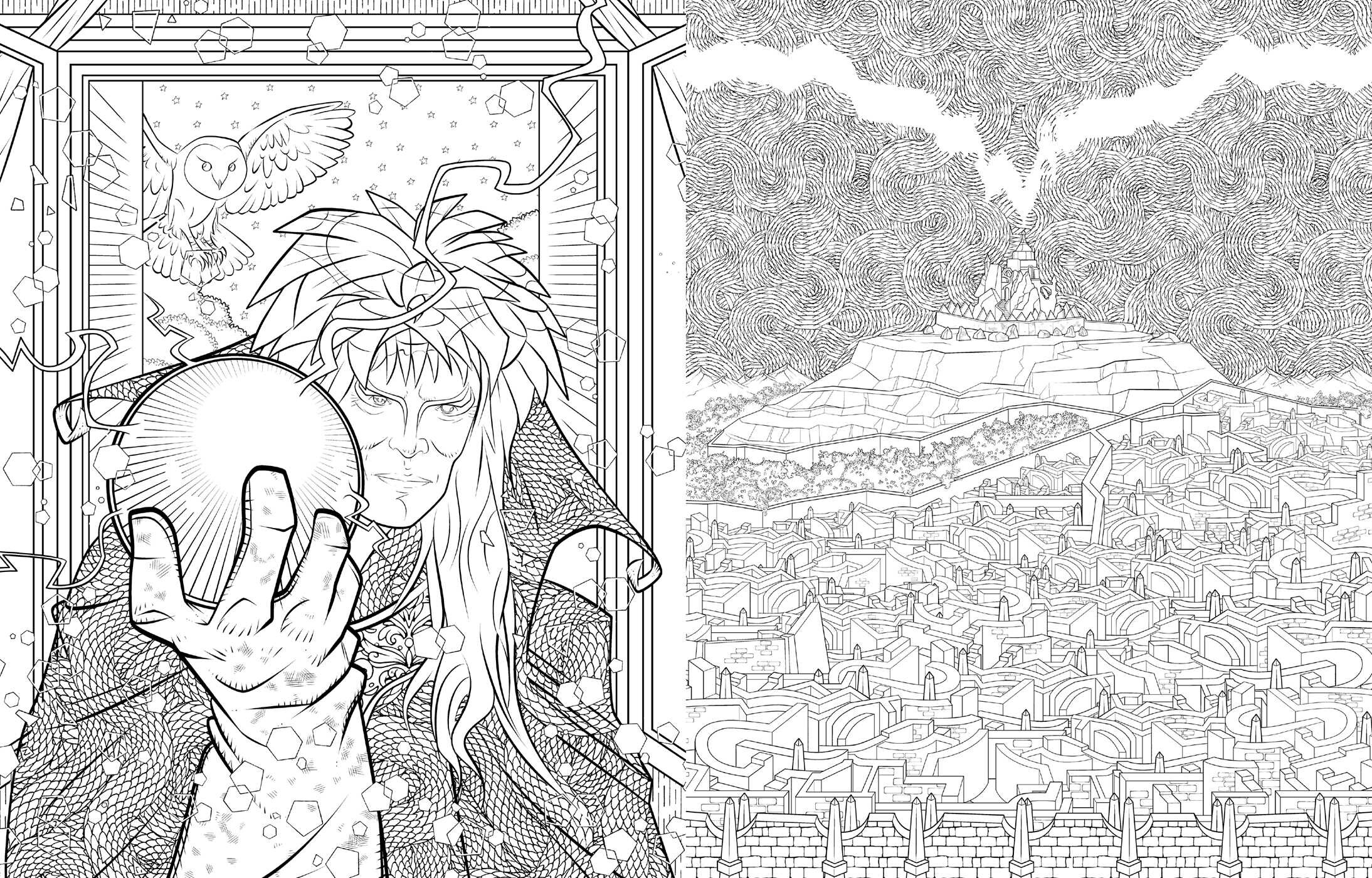 Jim Henson's Labyrinth: The Official Coloring Book