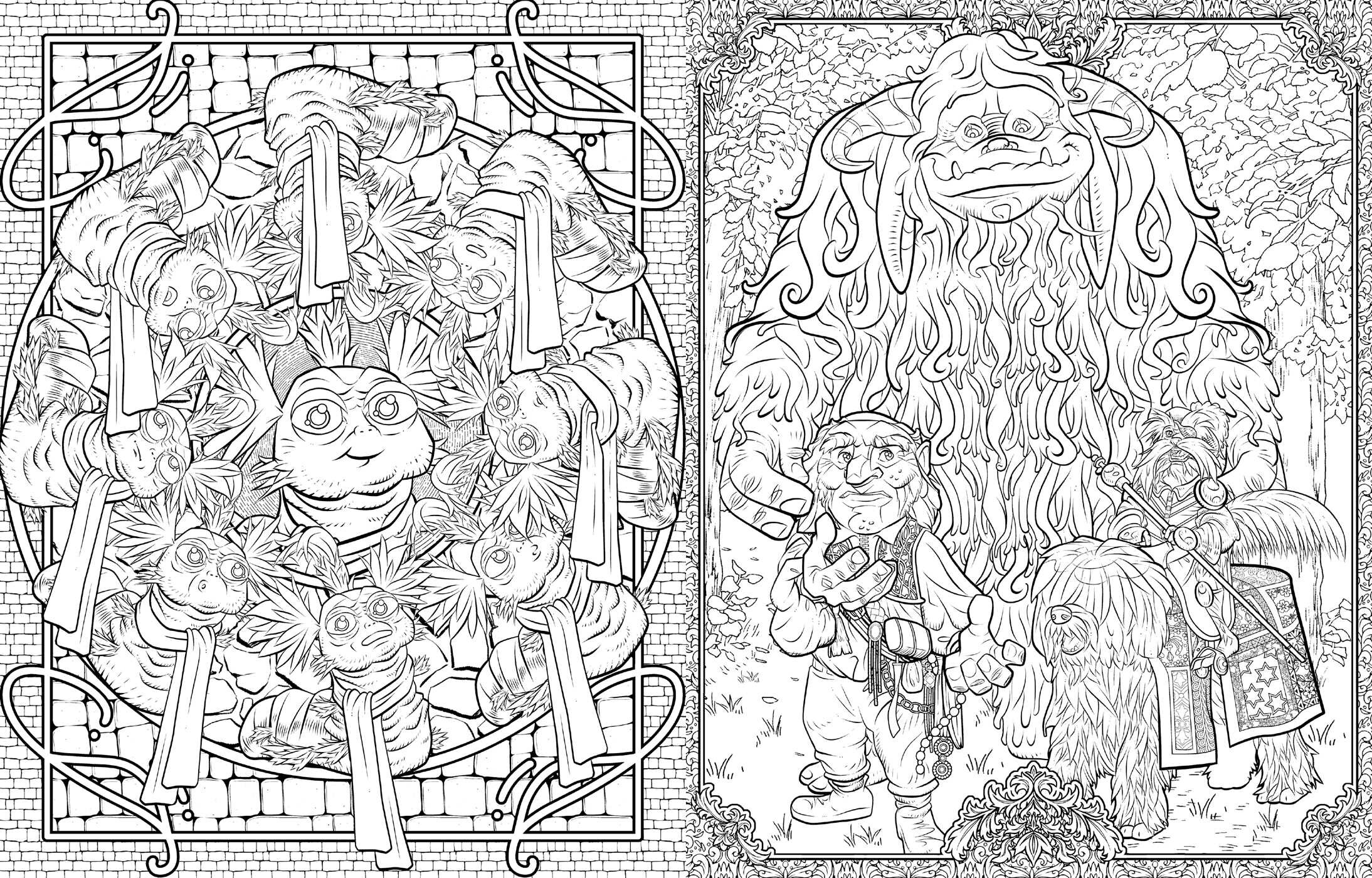 Jim Henson's Labyrinth: The Official Coloring Book