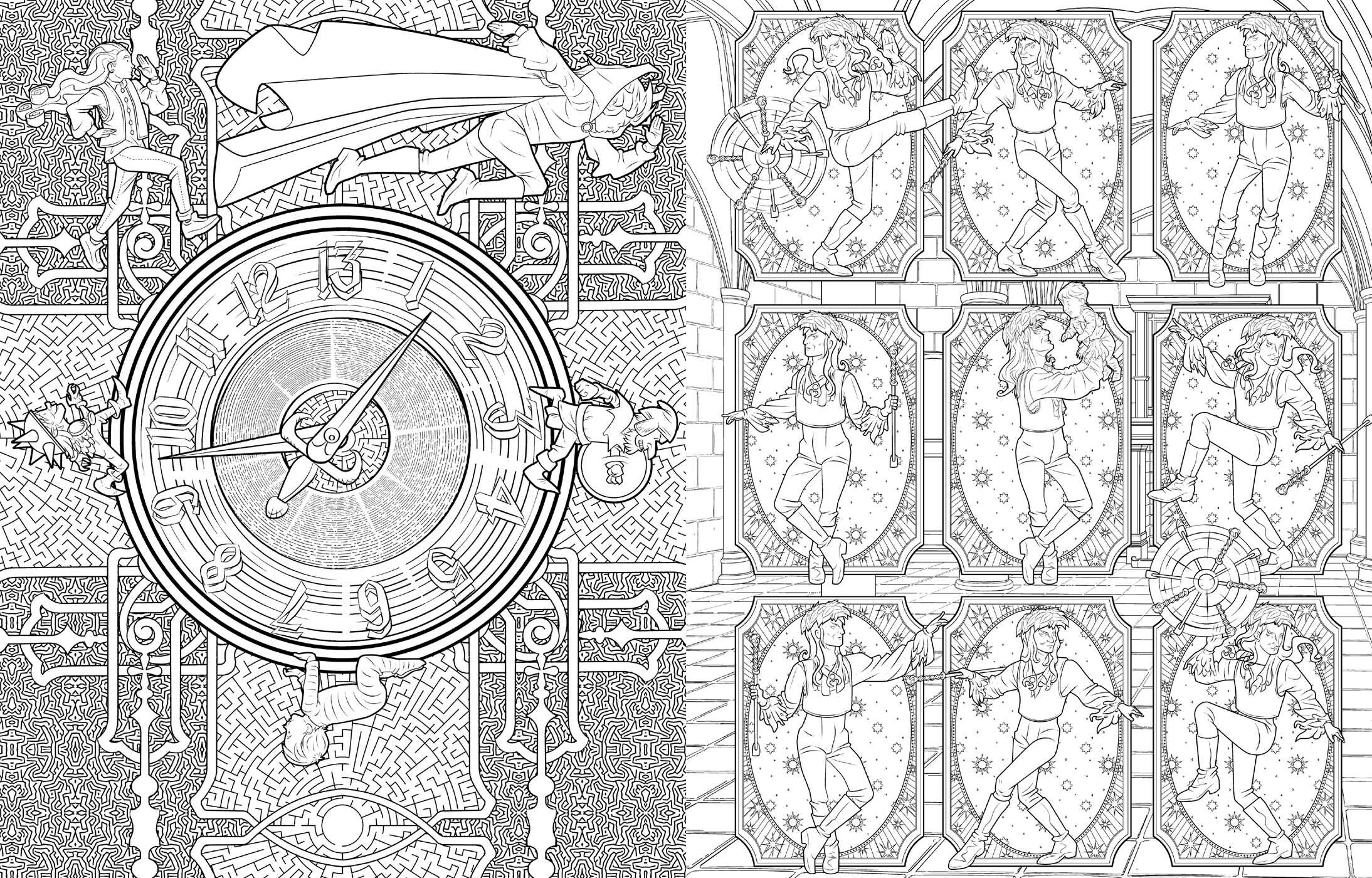 Jim Henson's Labyrinth: The Official Coloring Book