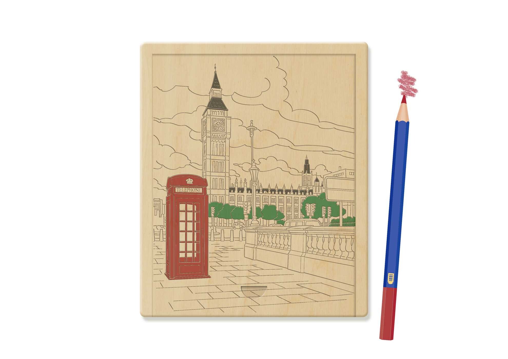 Little London Colouring Set