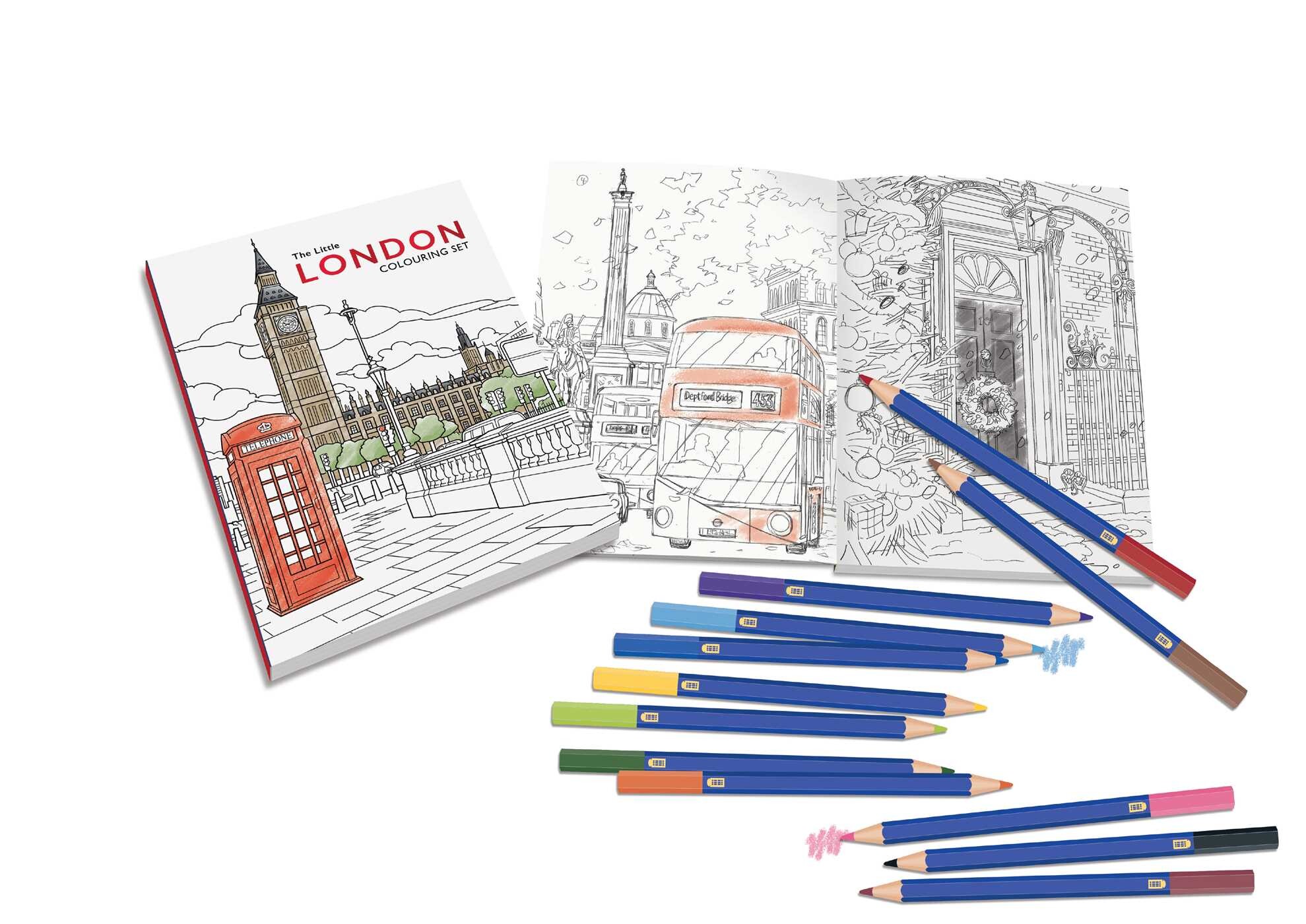 Little London Colouring Set