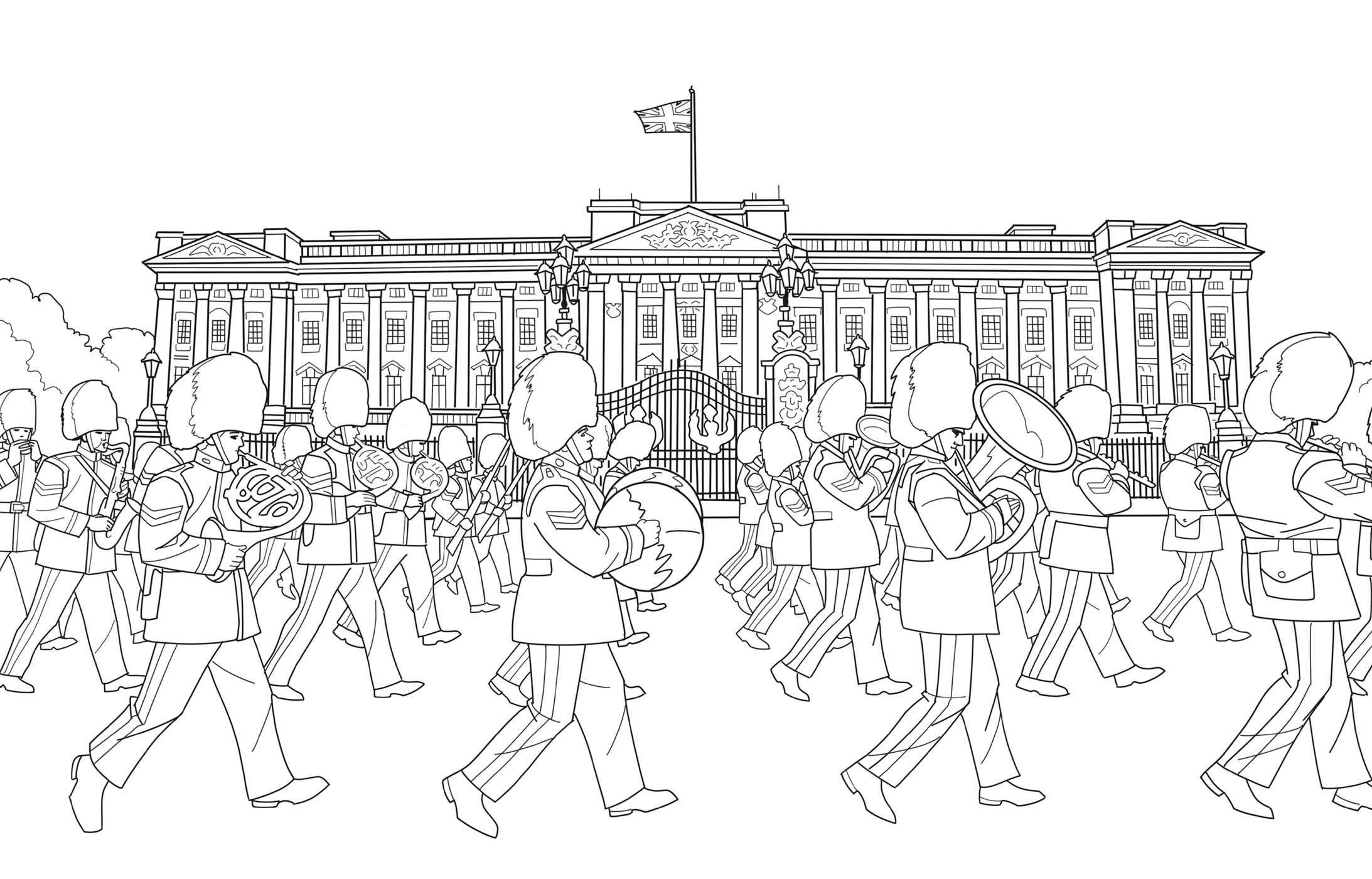 Little London Colouring Set