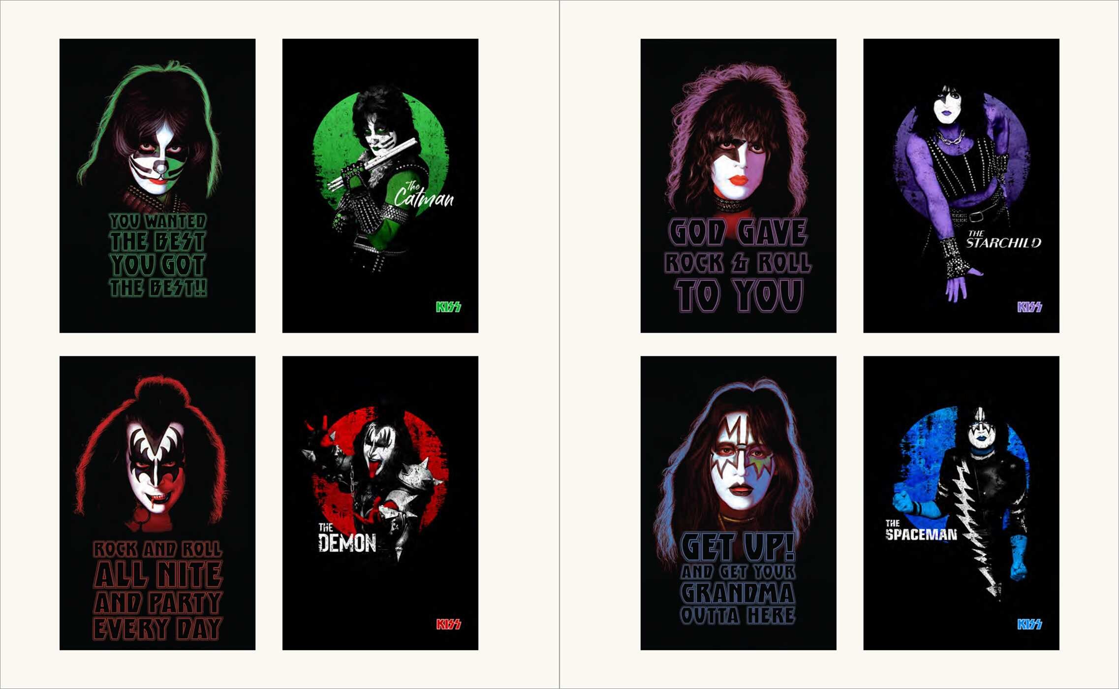 KISS Deluxe Sticker Book