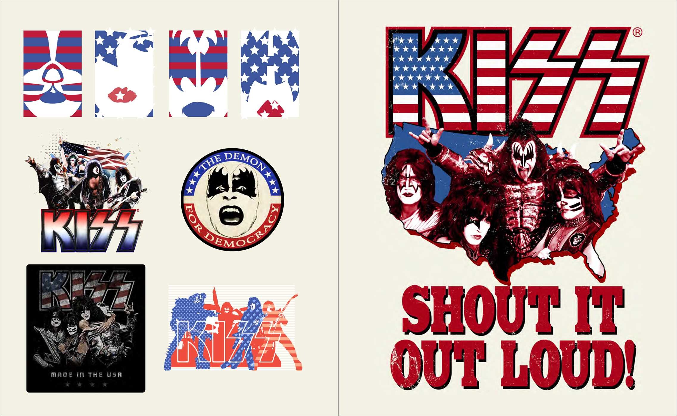 KISS Deluxe Sticker Book