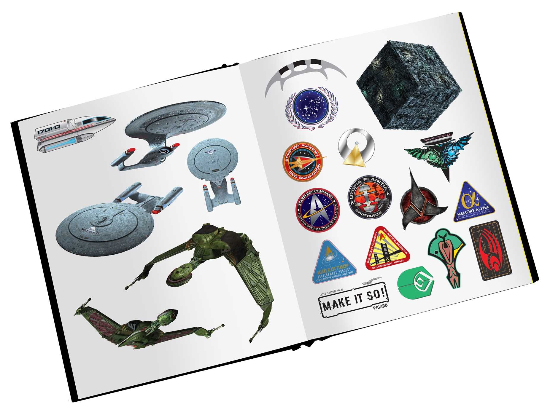 Star Trek Deluxe Sticker Book