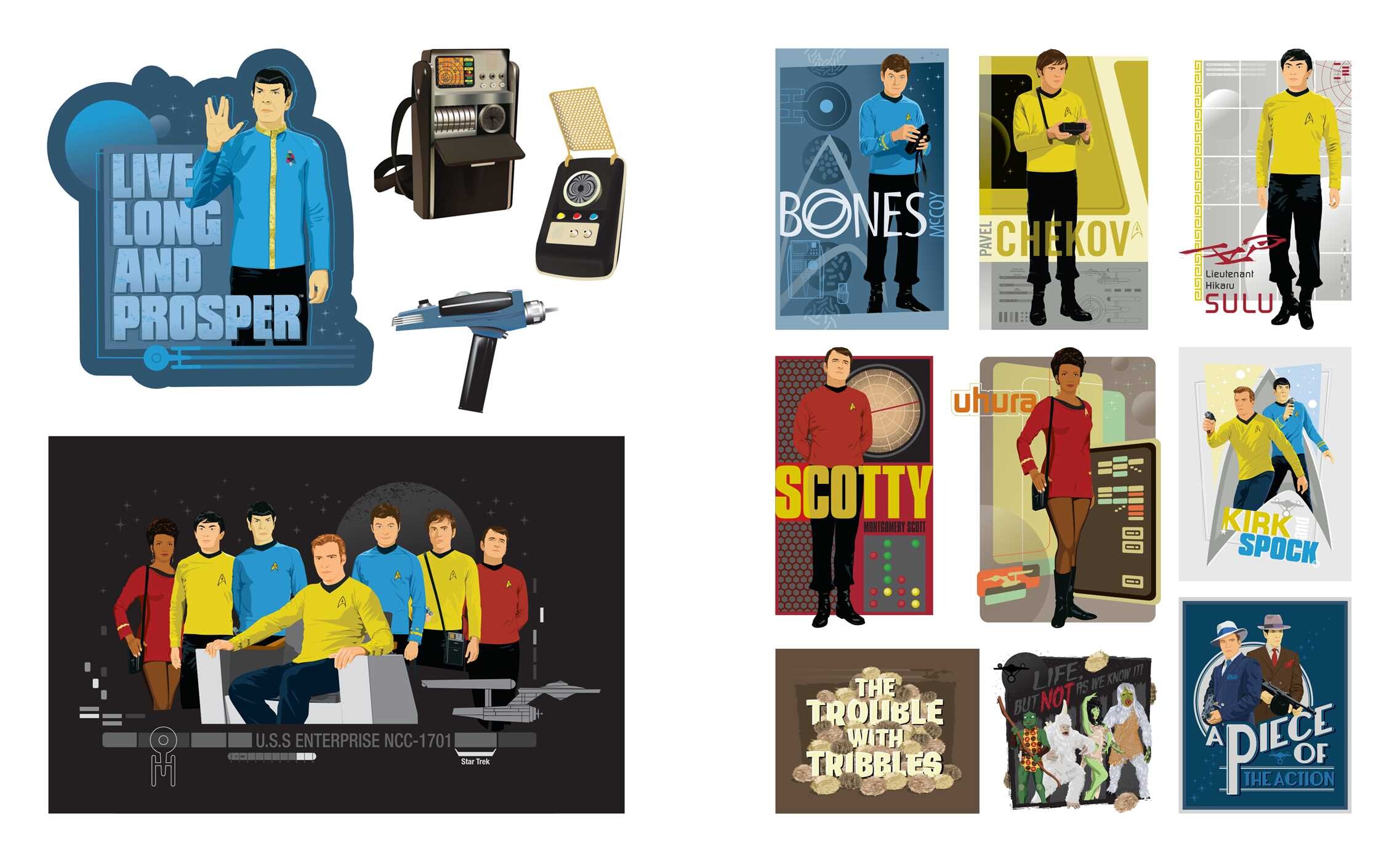 Star Trek Deluxe Sticker Book