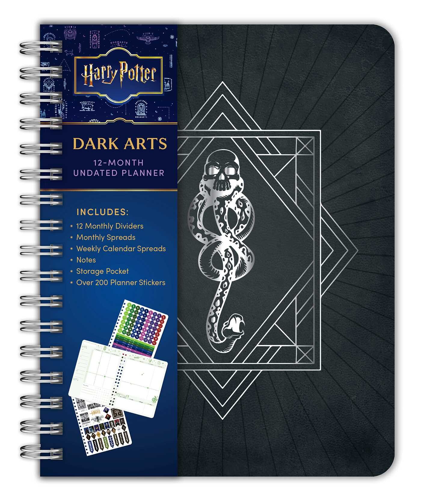 Harry Potter: Dark Arts 12-Month Undated Planner