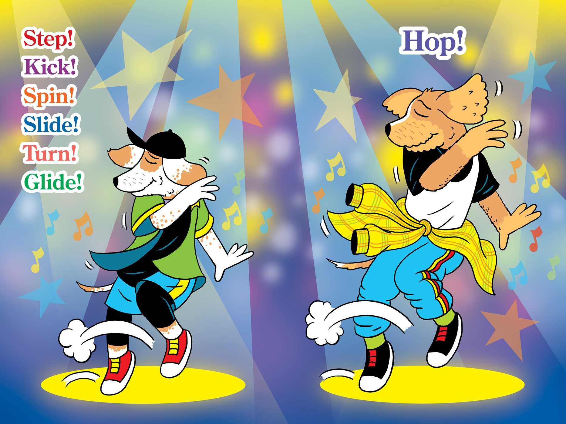 Step! Kick! Spin!