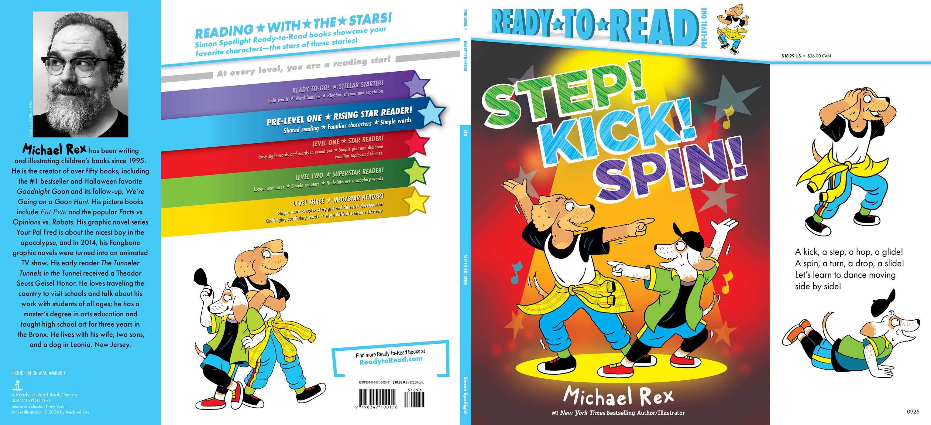 Step! Kick! Spin!