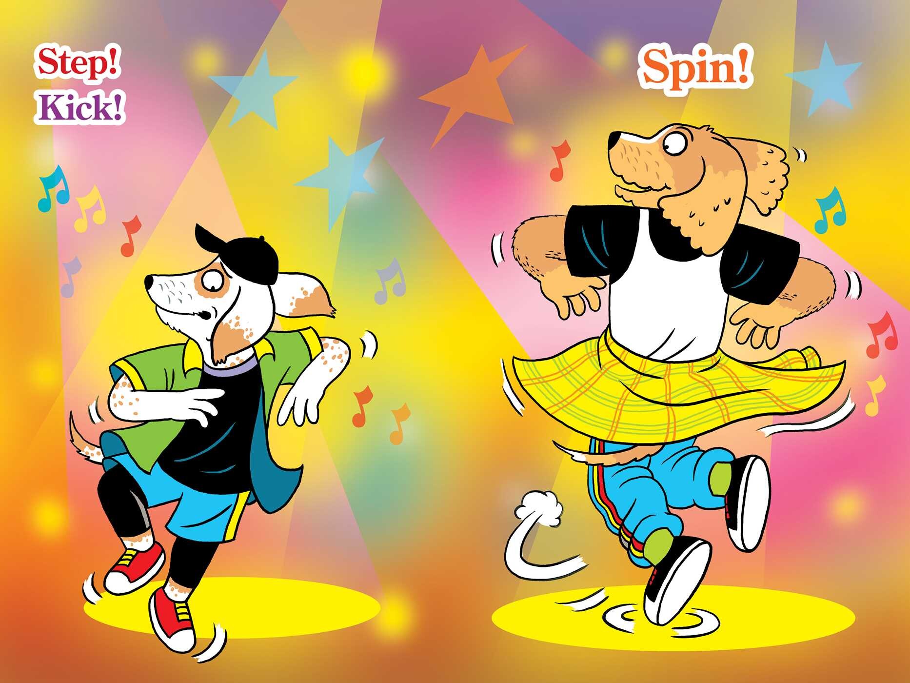 Step! Kick! Spin!