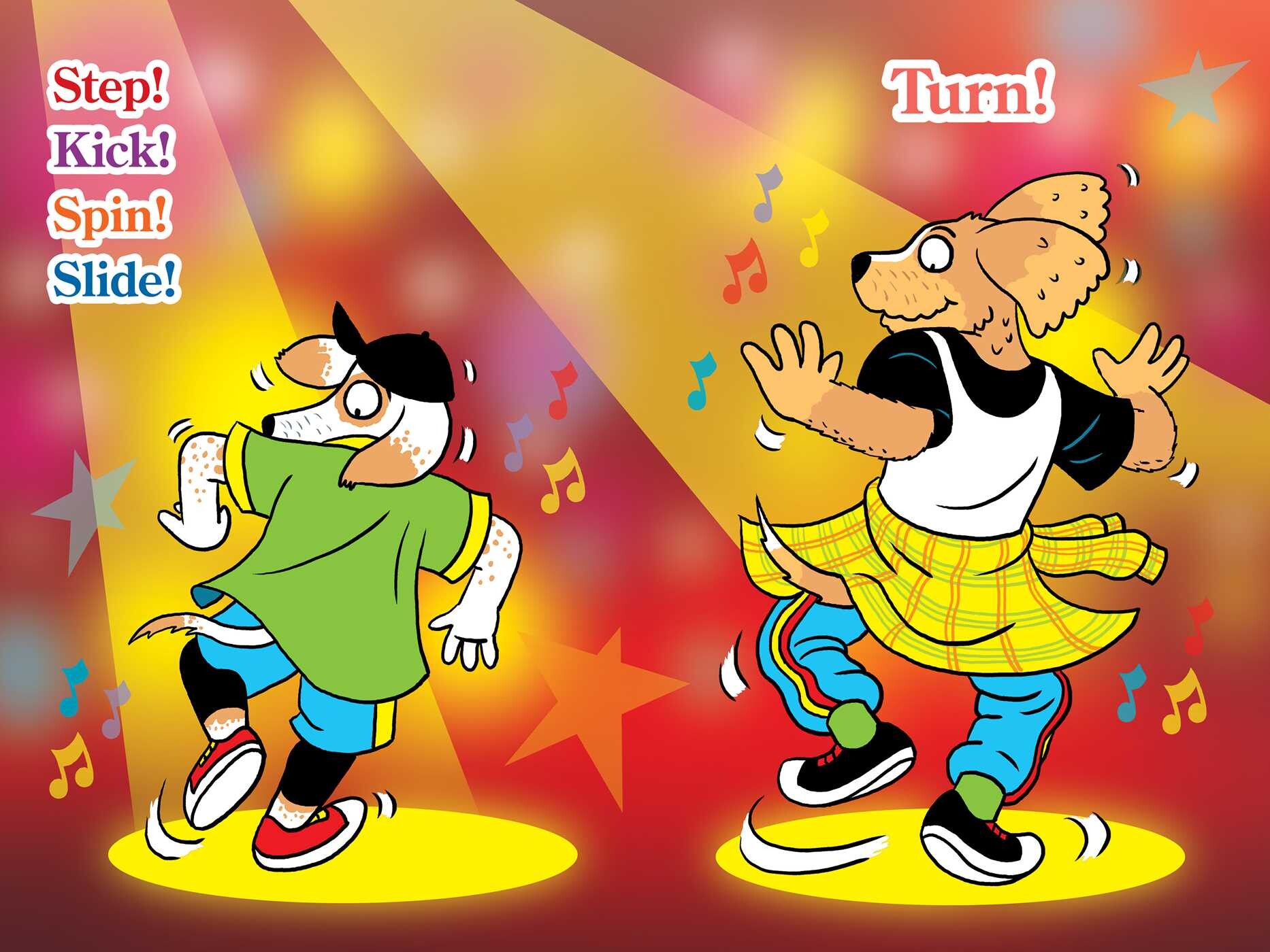 Step! Kick! Spin!