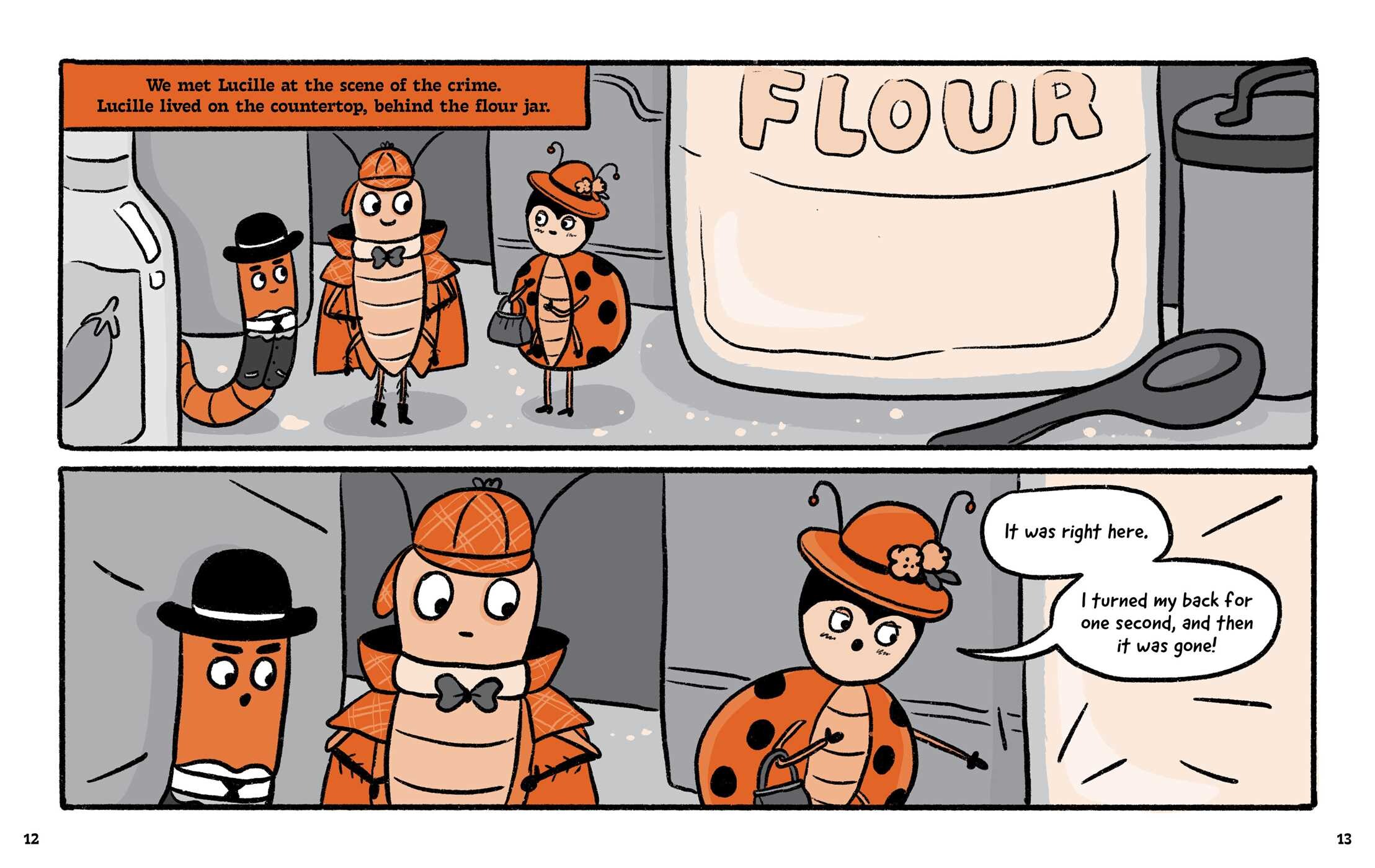 Sherlock Roach and the Case of the Crunchy Crumb