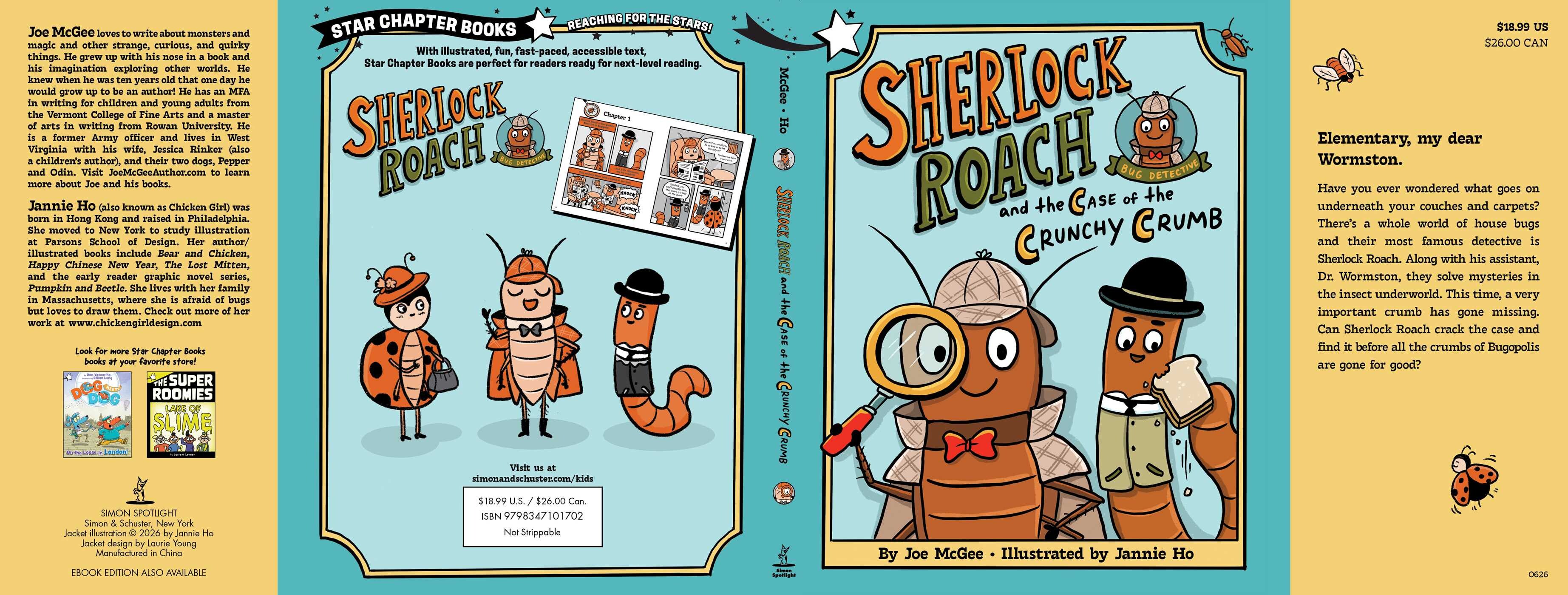 Sherlock Roach and the Case of the Crunchy Crumb