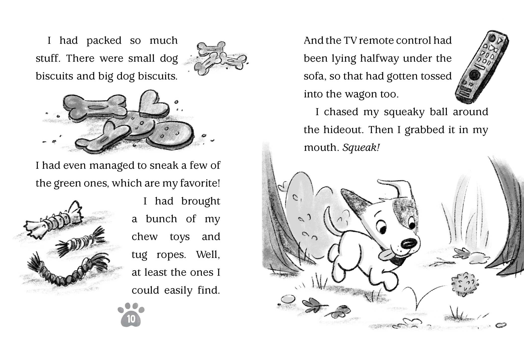 Pup vs. Squirrel
